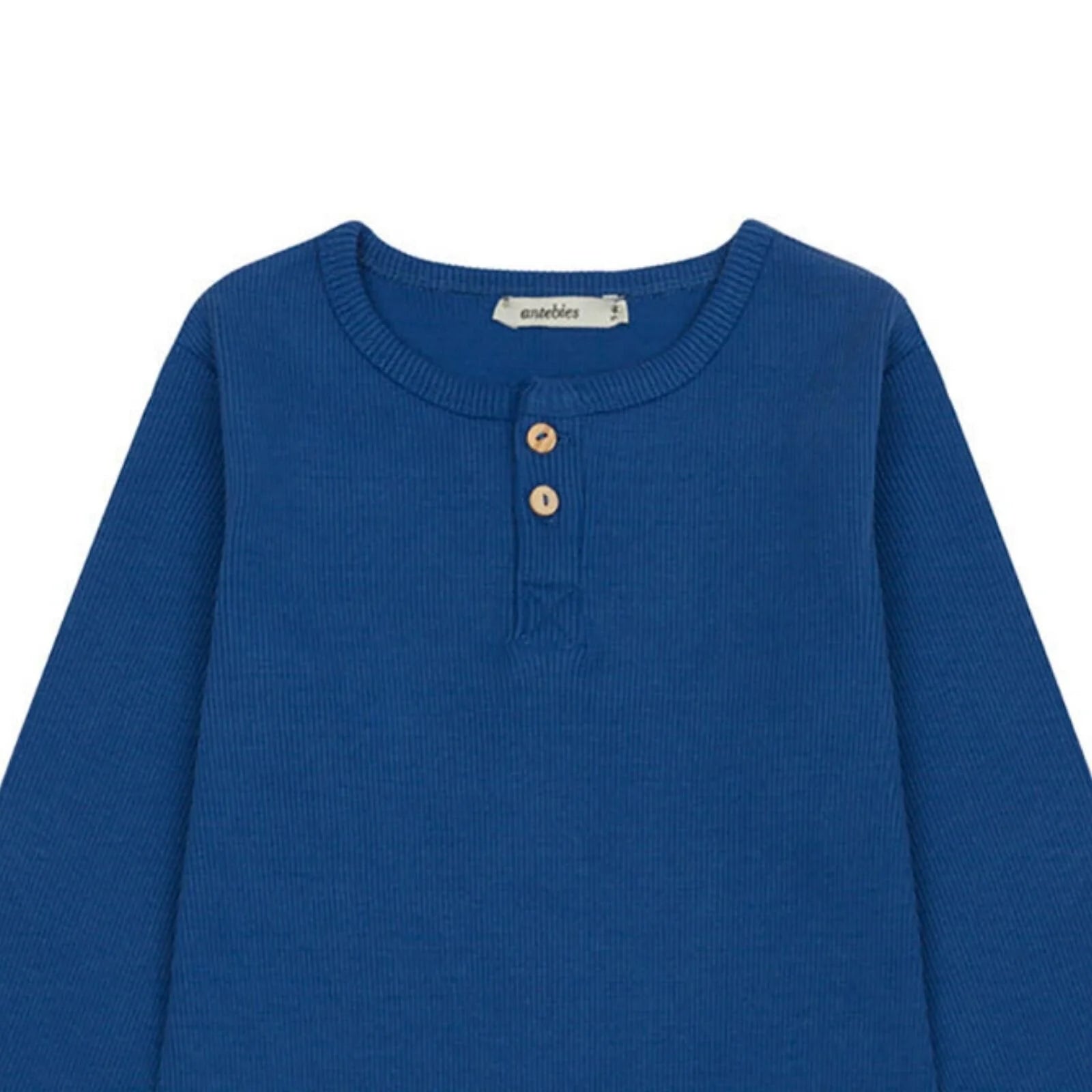 Antebies Cobalt Blue Rib Pyjamas - ebebek - Black Friday