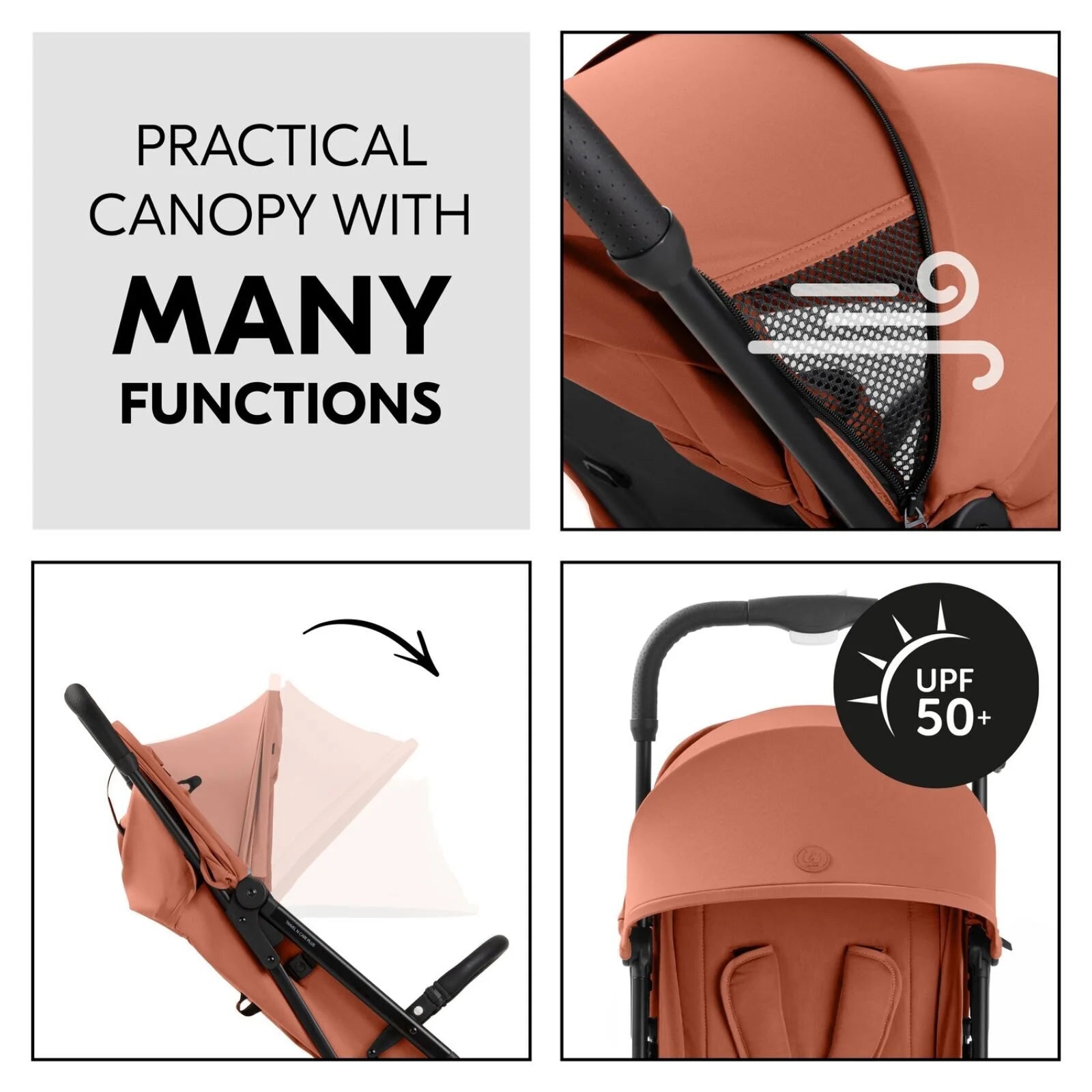 Hauck Travel N Care Plus Stroller - Cork - ebebek - Black Friday