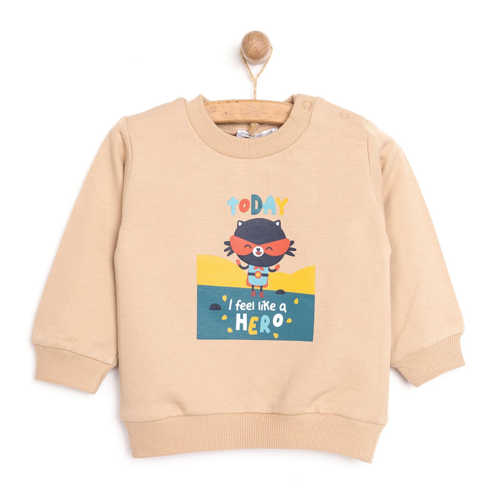 HelloBaby Basic Low Raised Hero Printed - Beige - ebebek - Black Friday
