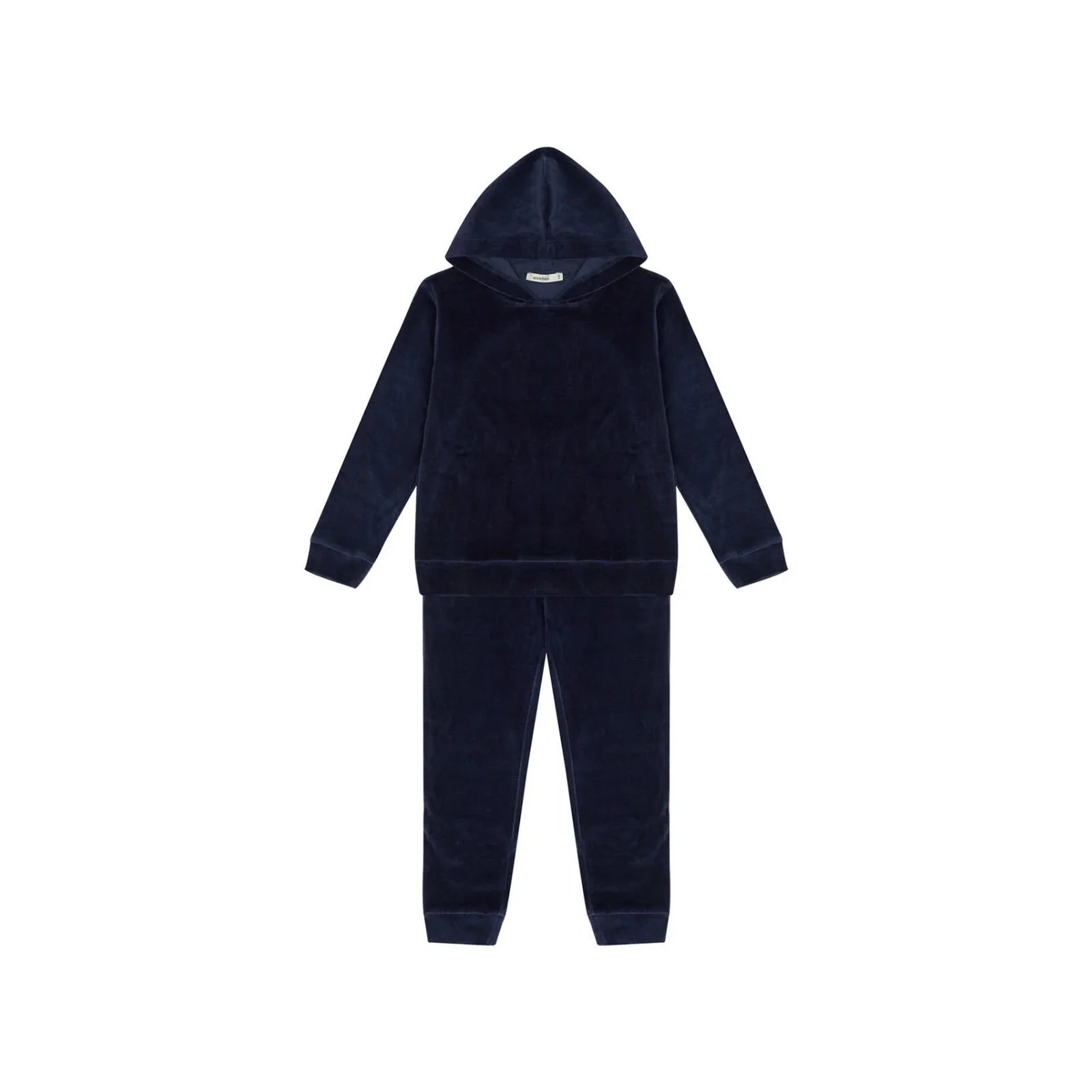 Antebies Deep Navy Velvet Set - ebebek - Black Friday