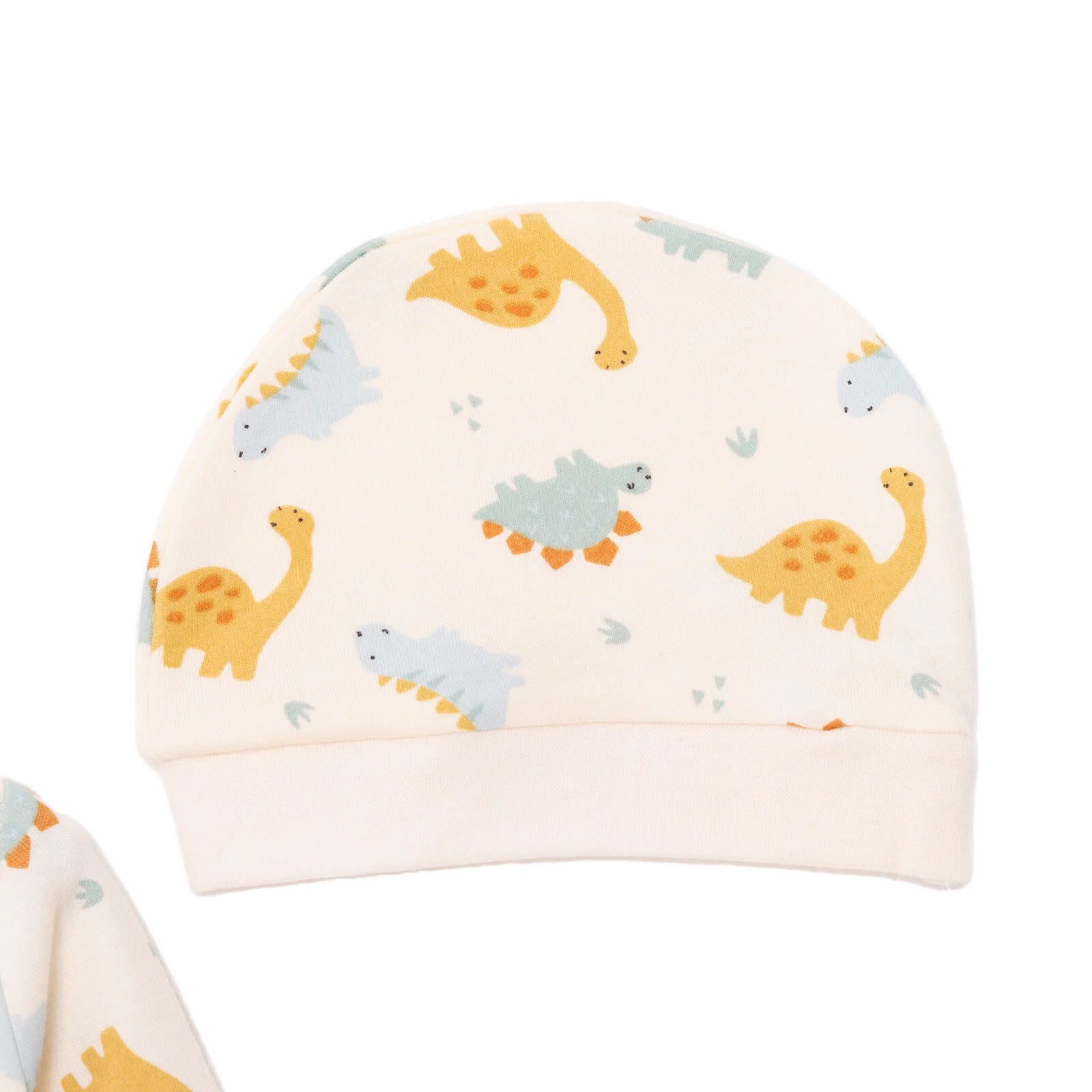 HelloBaby Newborn Baby Top - Hat - Footed Bottom - Ecru - ebebek - Black Friday