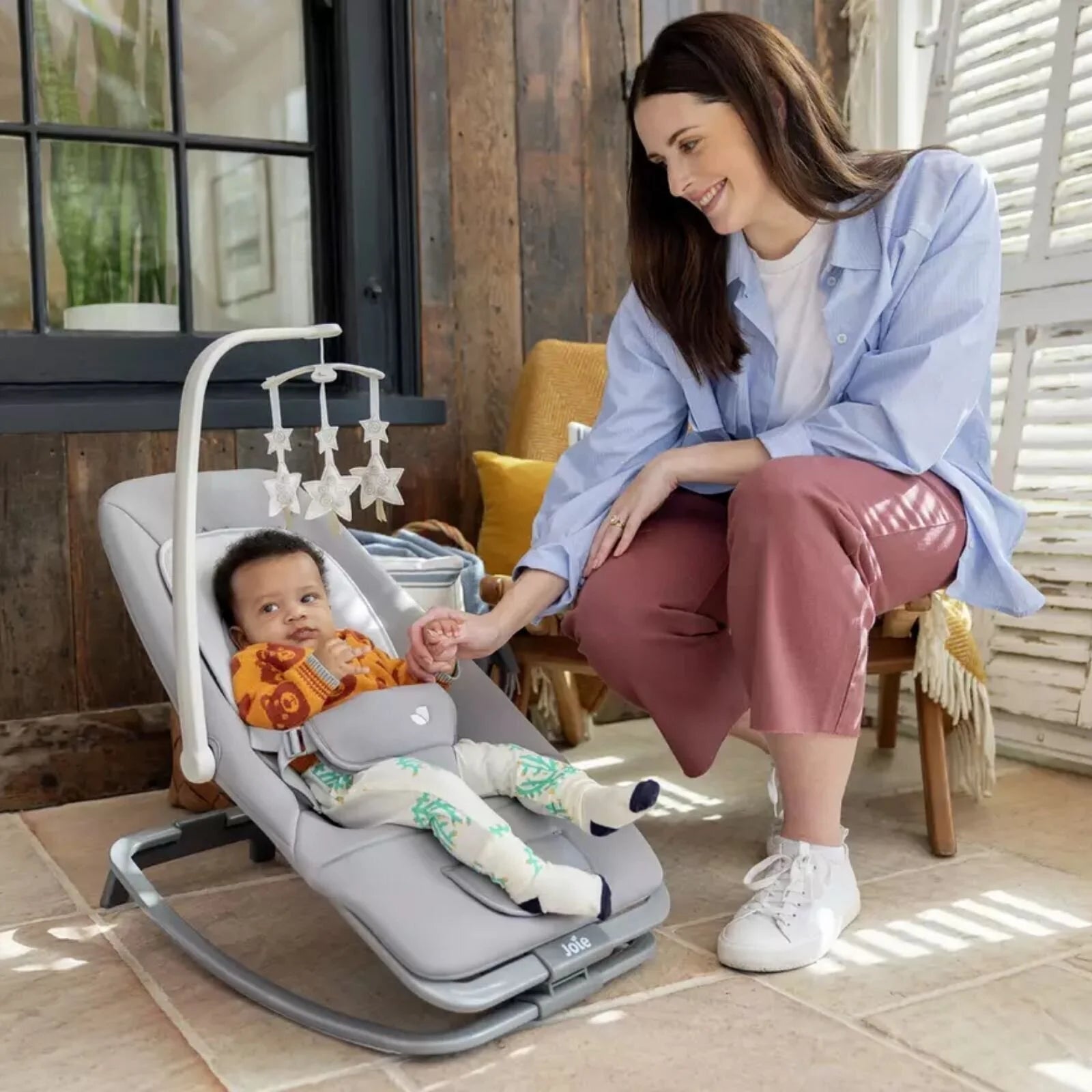 Joie Dreamer Rocker - Walnut - ebebek - Black Friday