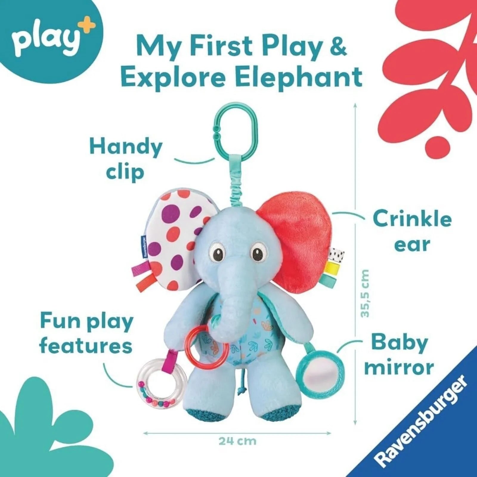 Play+ Play & Explore Elephant - ebebek - Black Friday