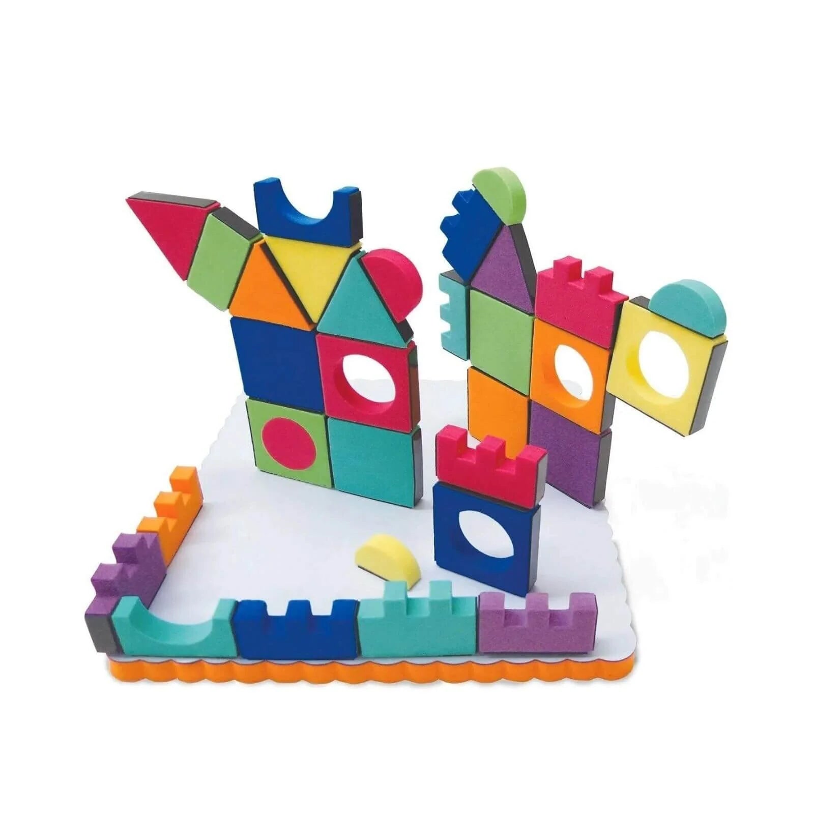 Edushape Magnetic Shapes with Board, 54 pcs - ebebek - Black Friday