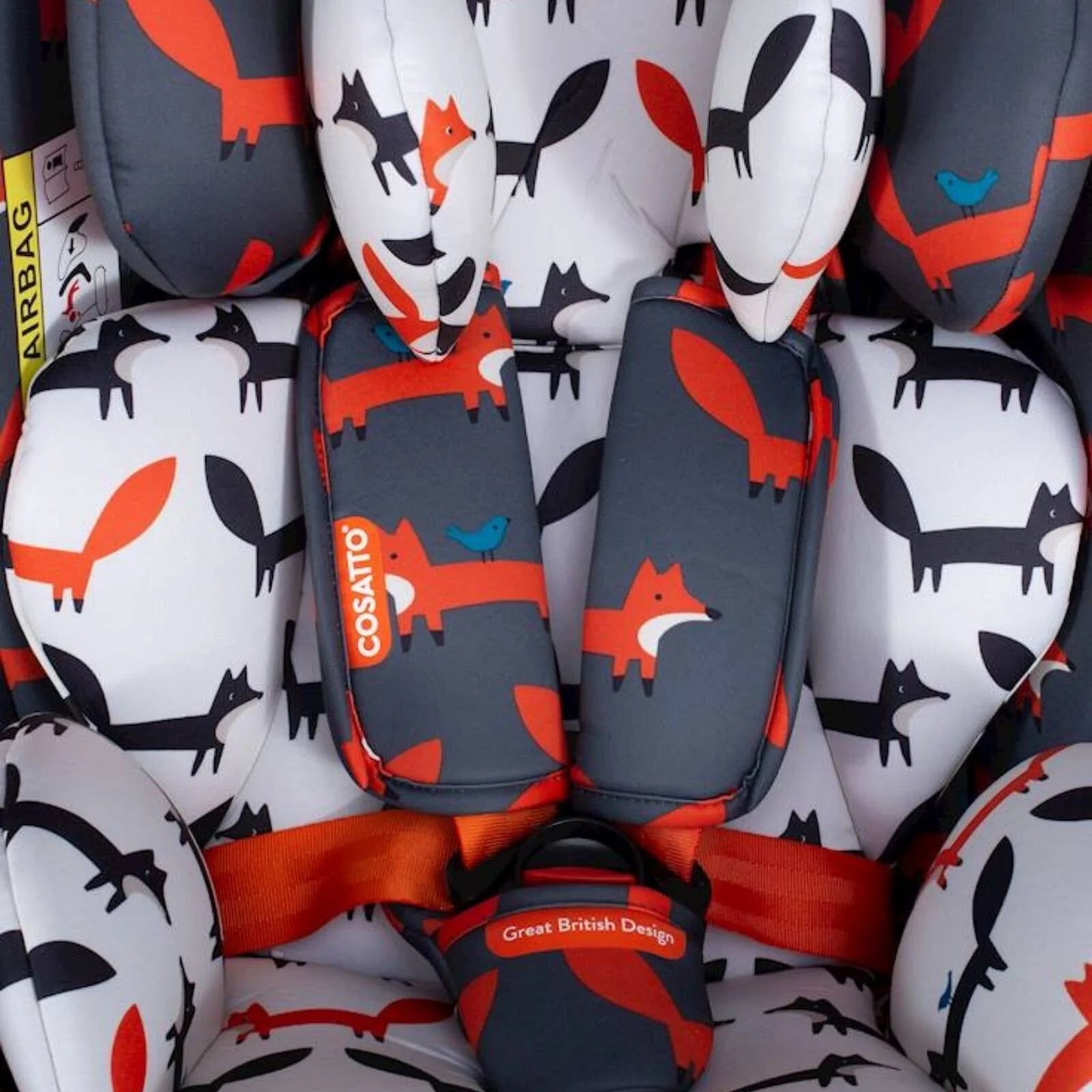 Cosatto All in All 360 Rotate i - Size Car Seat - Charcoal Mister Fox - ebebek - Black Friday