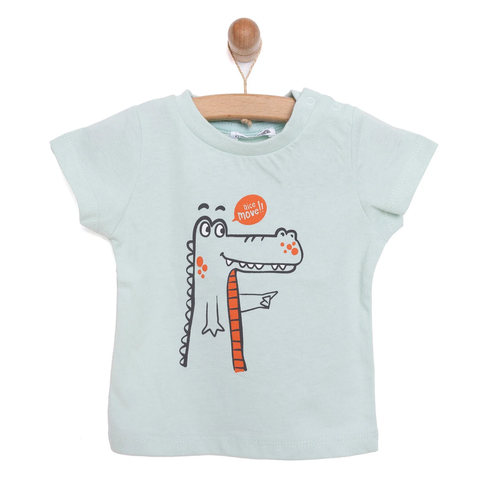 HelloBaby Basic Tshirt - Light Green - ebebek - Black Friday