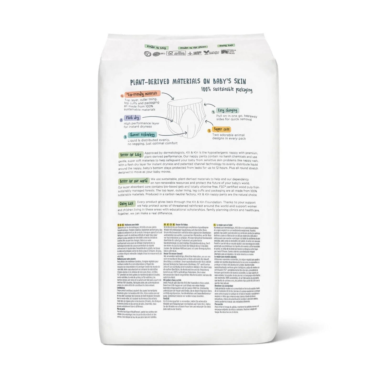 Kit & Kin Pull - Ups Size 6 - 18 nappies - ebebek - Black Friday