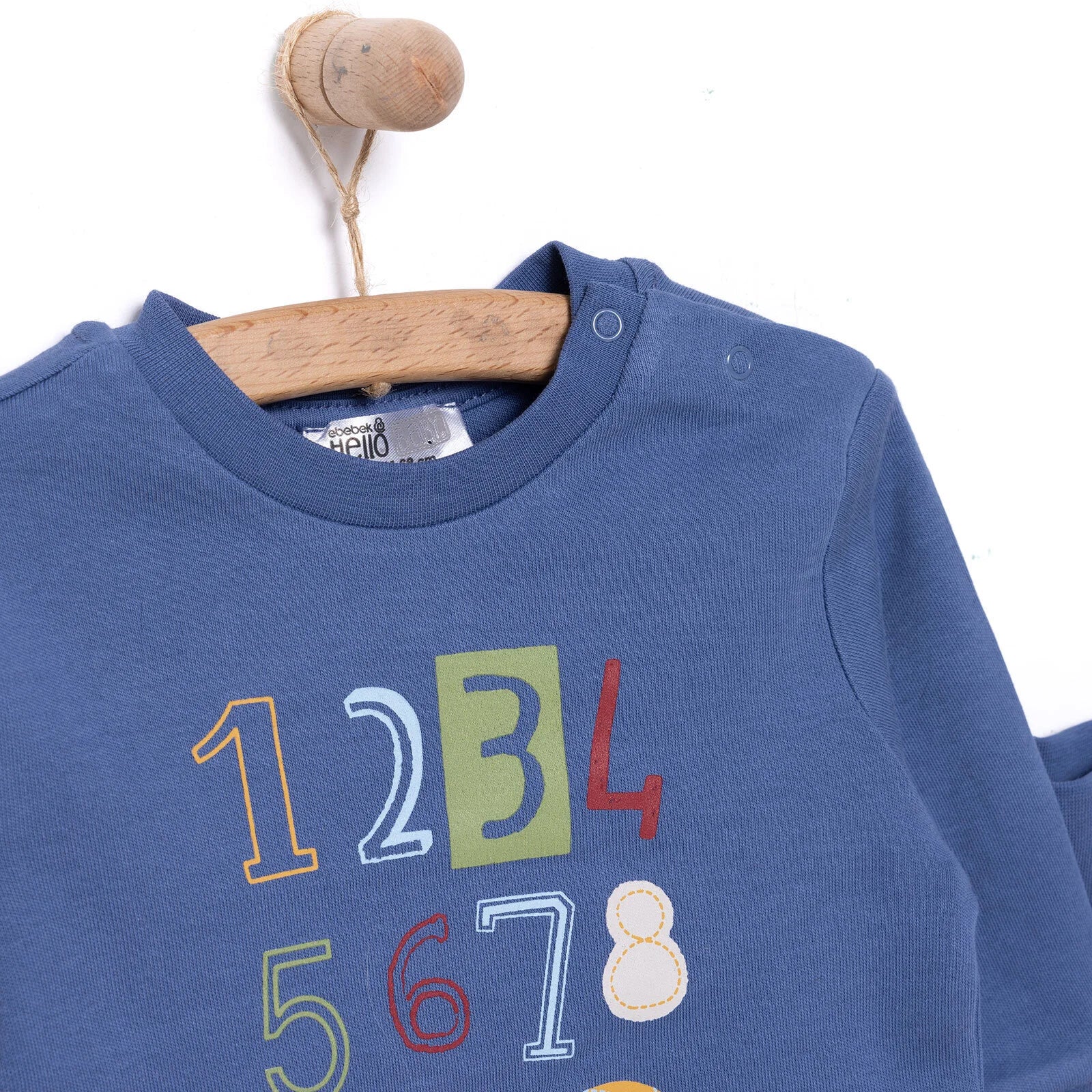 HelloBaby Basic Jumpsuit - Dark Blue - ebebek - Black Friday