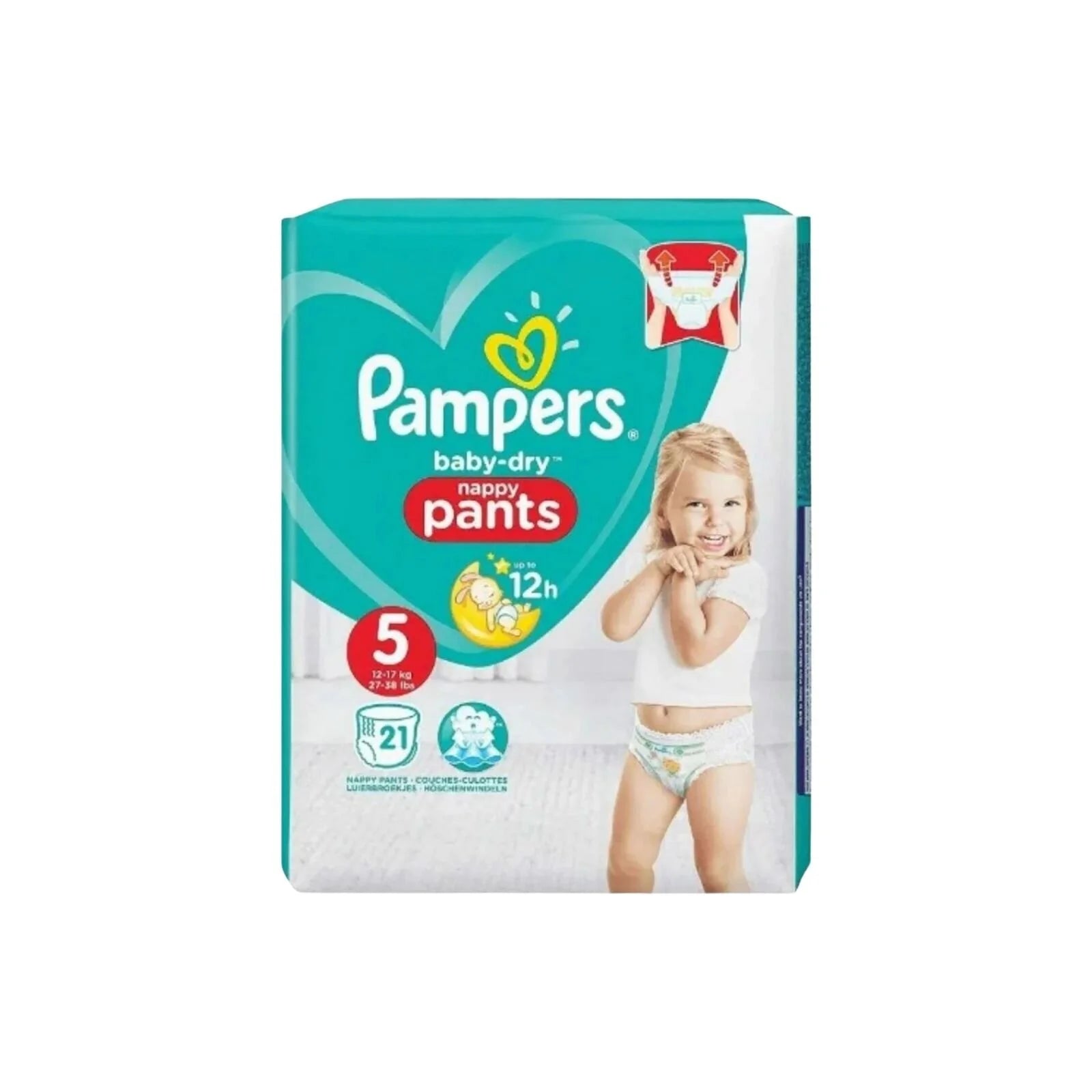 Pampers Baby Dry Pants Size 5 - 21 nappies - ebebek - Black Friday
