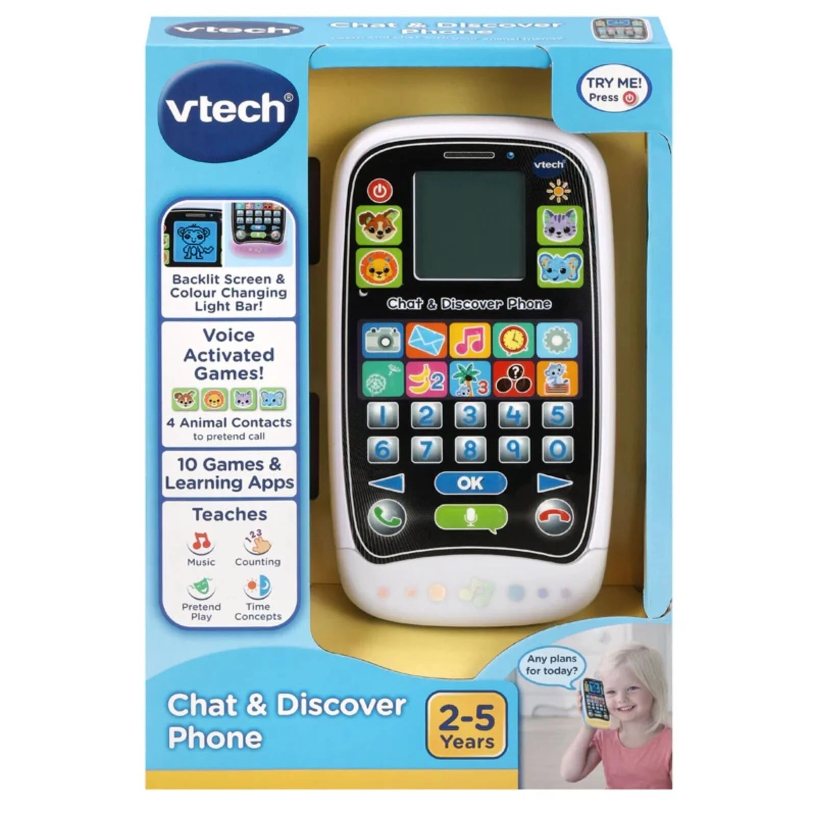 VTech Chat & Discover Phone - ebebek - Black Friday