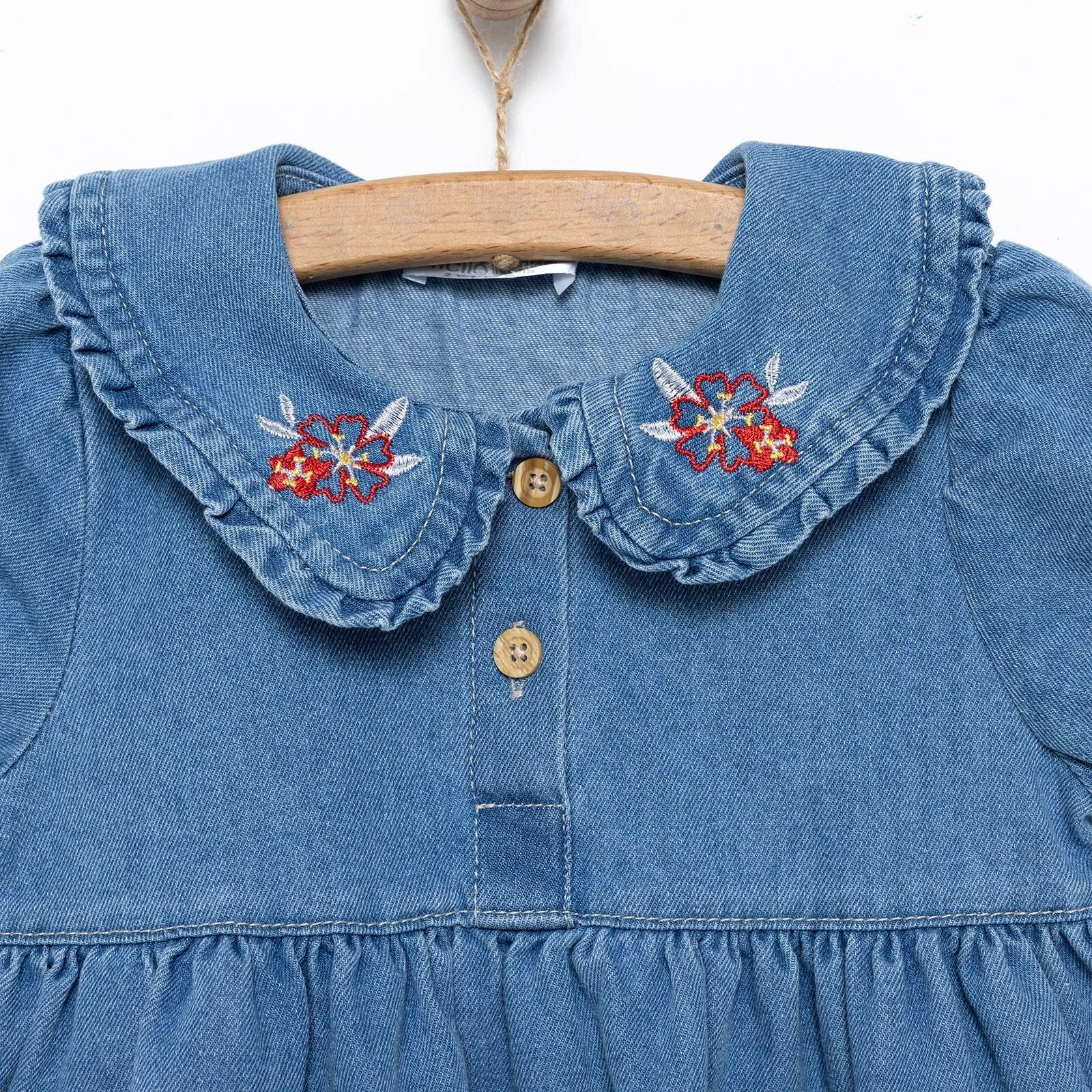 HelloBaby Spring Memories Girl Dress - Indigo - ebebek - Black Friday