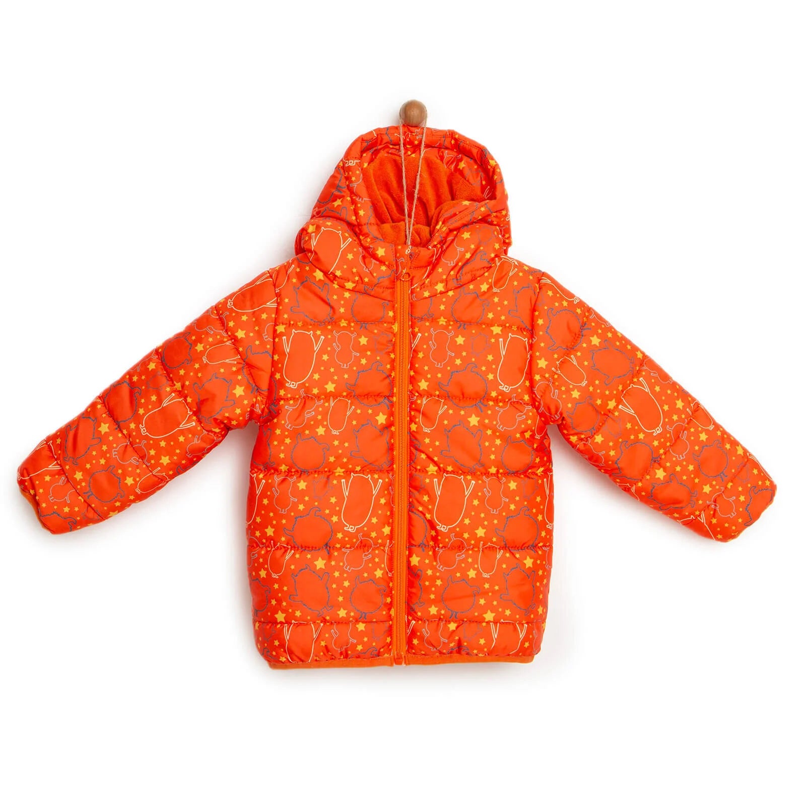 HelloBaby Eared Hoodie Coat - Orange - ebebek - Black Friday