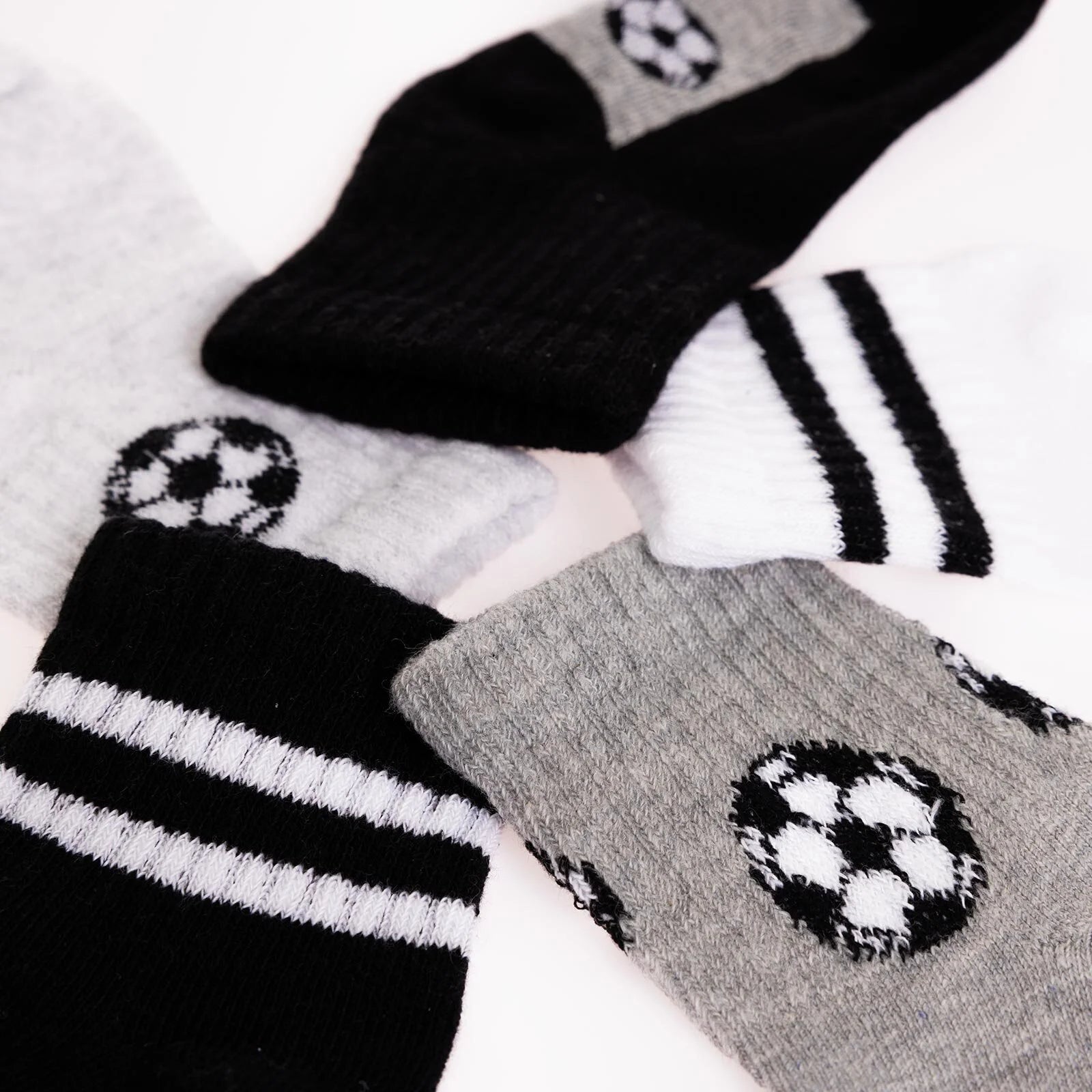 HelloBaby Baby Boy Pack of 5 Socks - Grey - ebebek - Black Friday