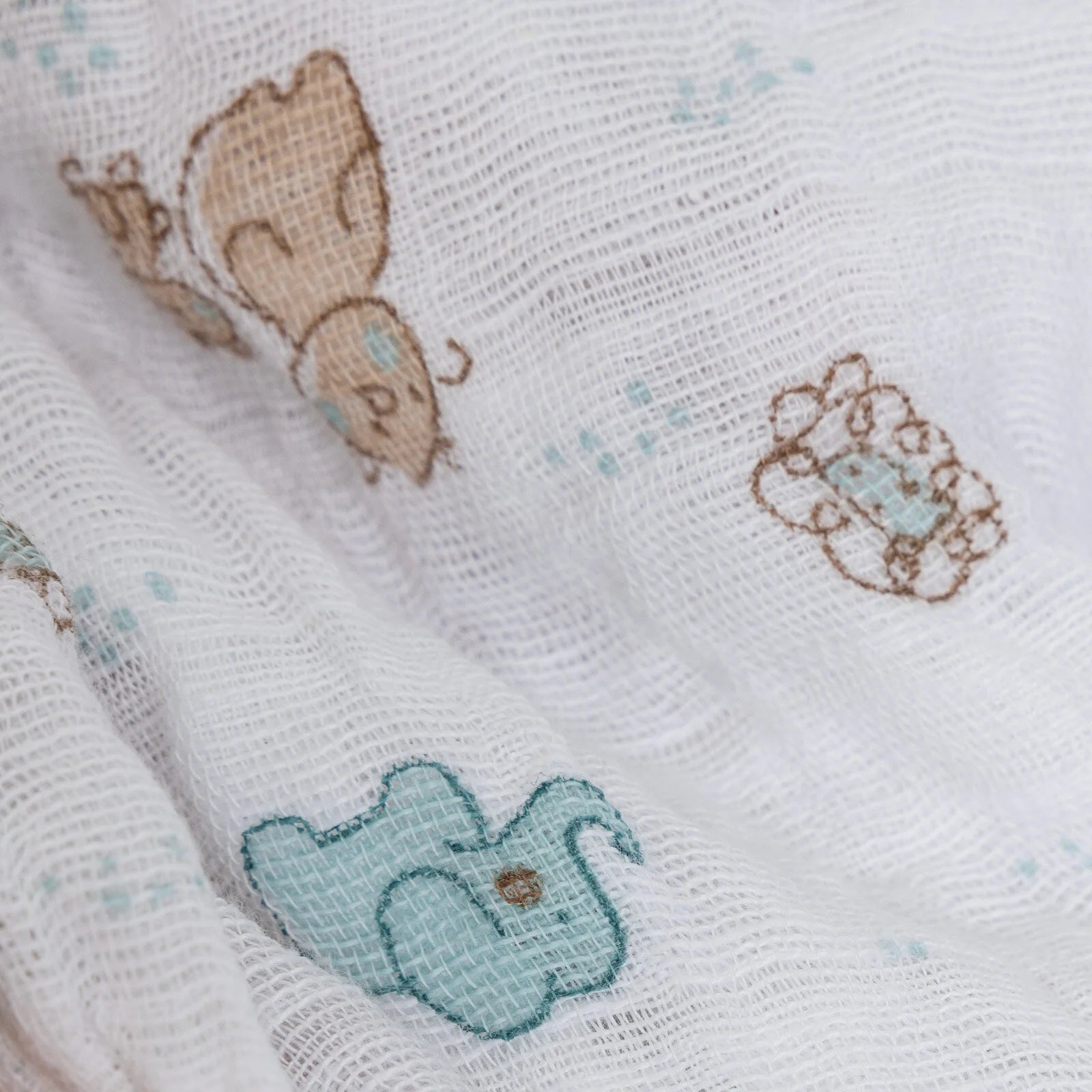 Little Dreams Girl Muslin Blanket - White - ebebek - Black Friday