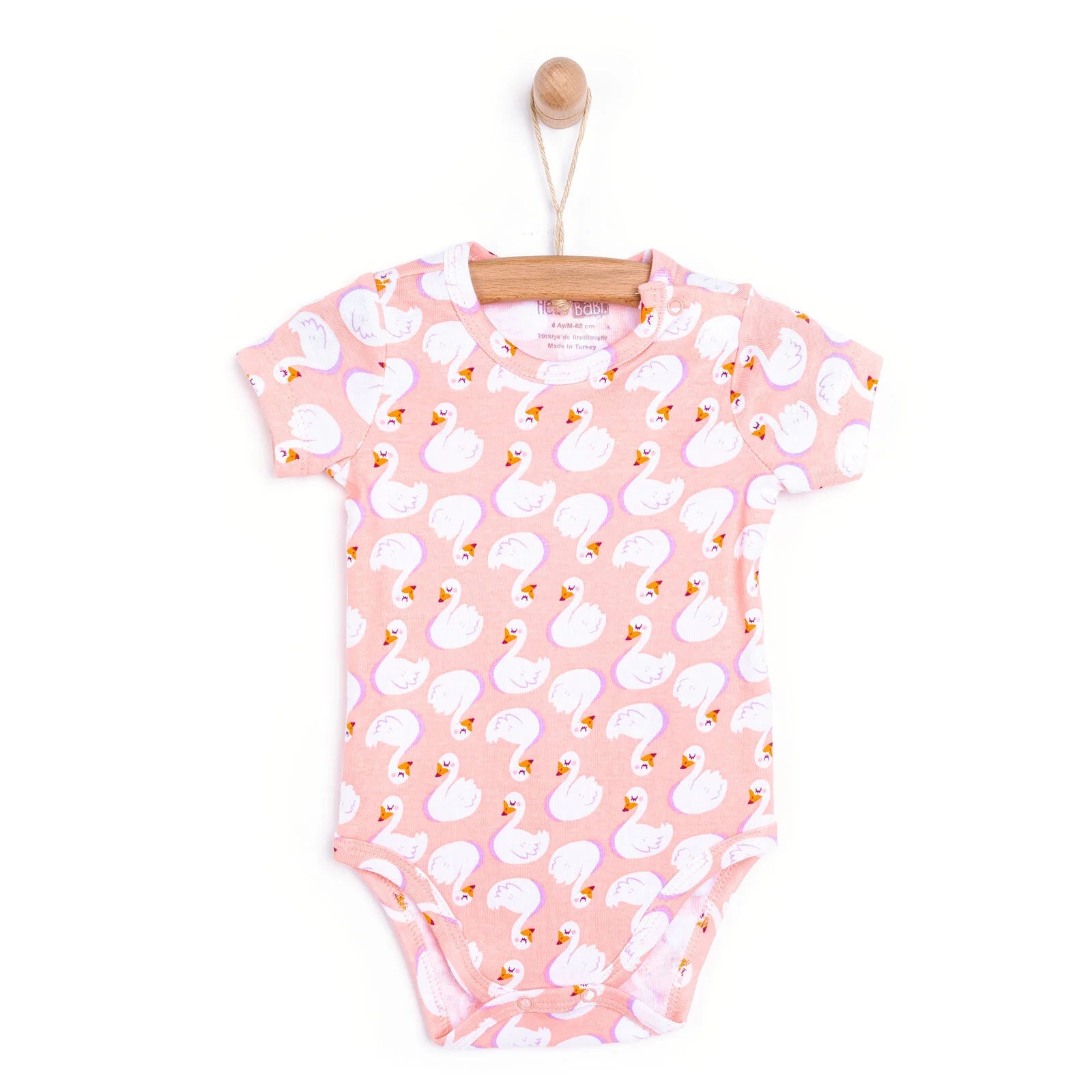 HelloBaby Short Sleeve Body - Pink - ebebek - Black Friday