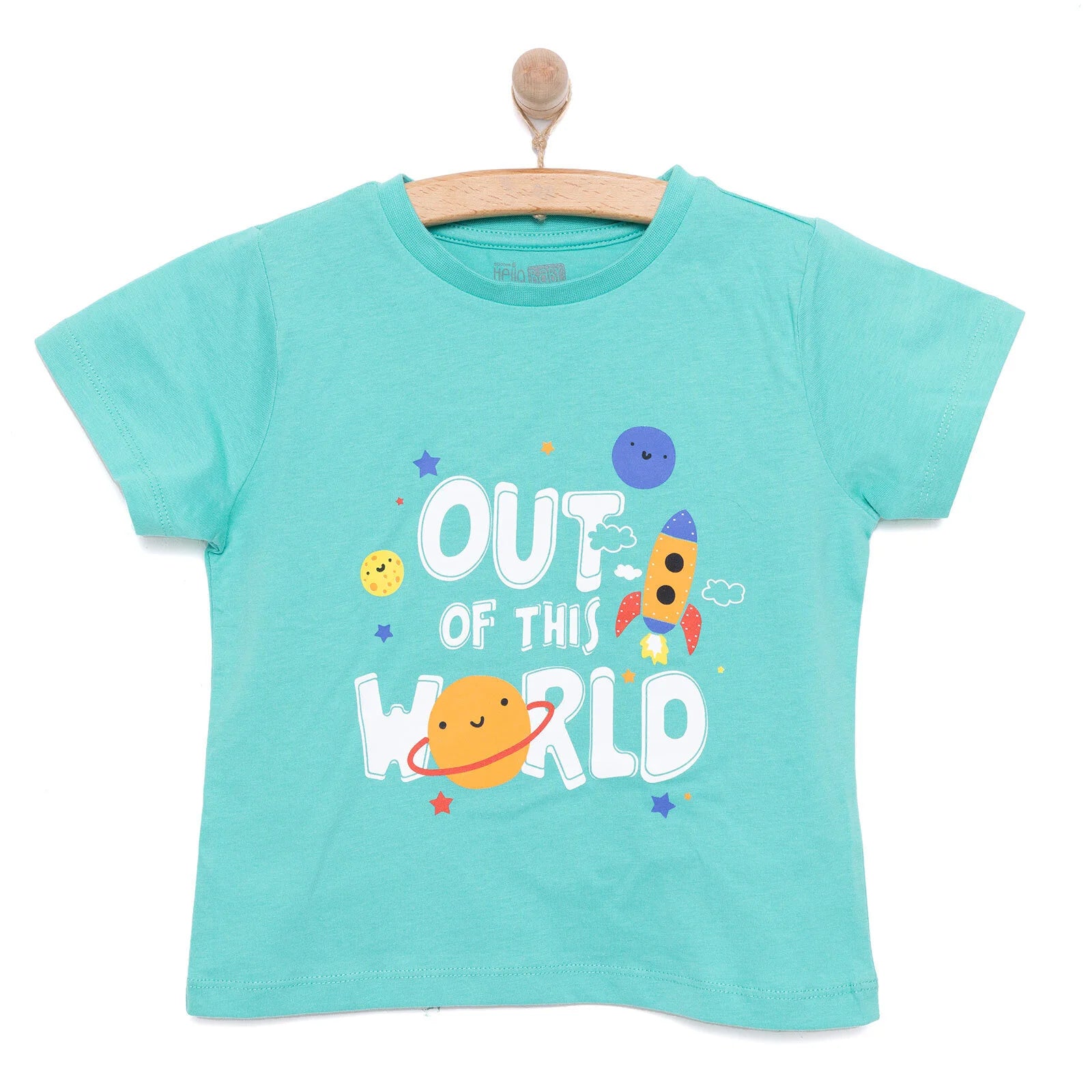 HelloBaby Basic Baby Boy T-Shirt - Green - ebebek - Black Friday