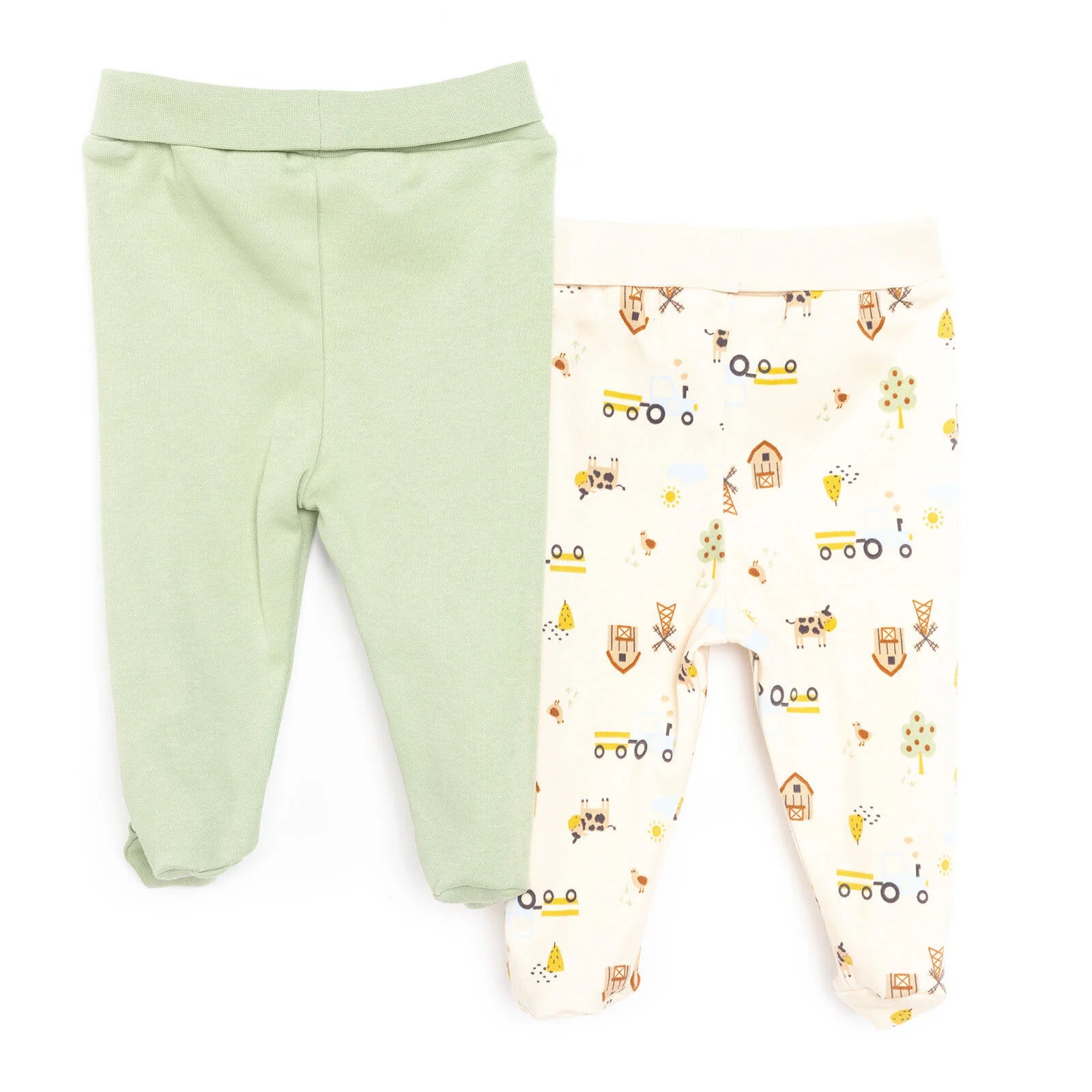 HelloBaby Newborn 2 Pcs Footed Bottom - Brown - ebebek - Black Friday