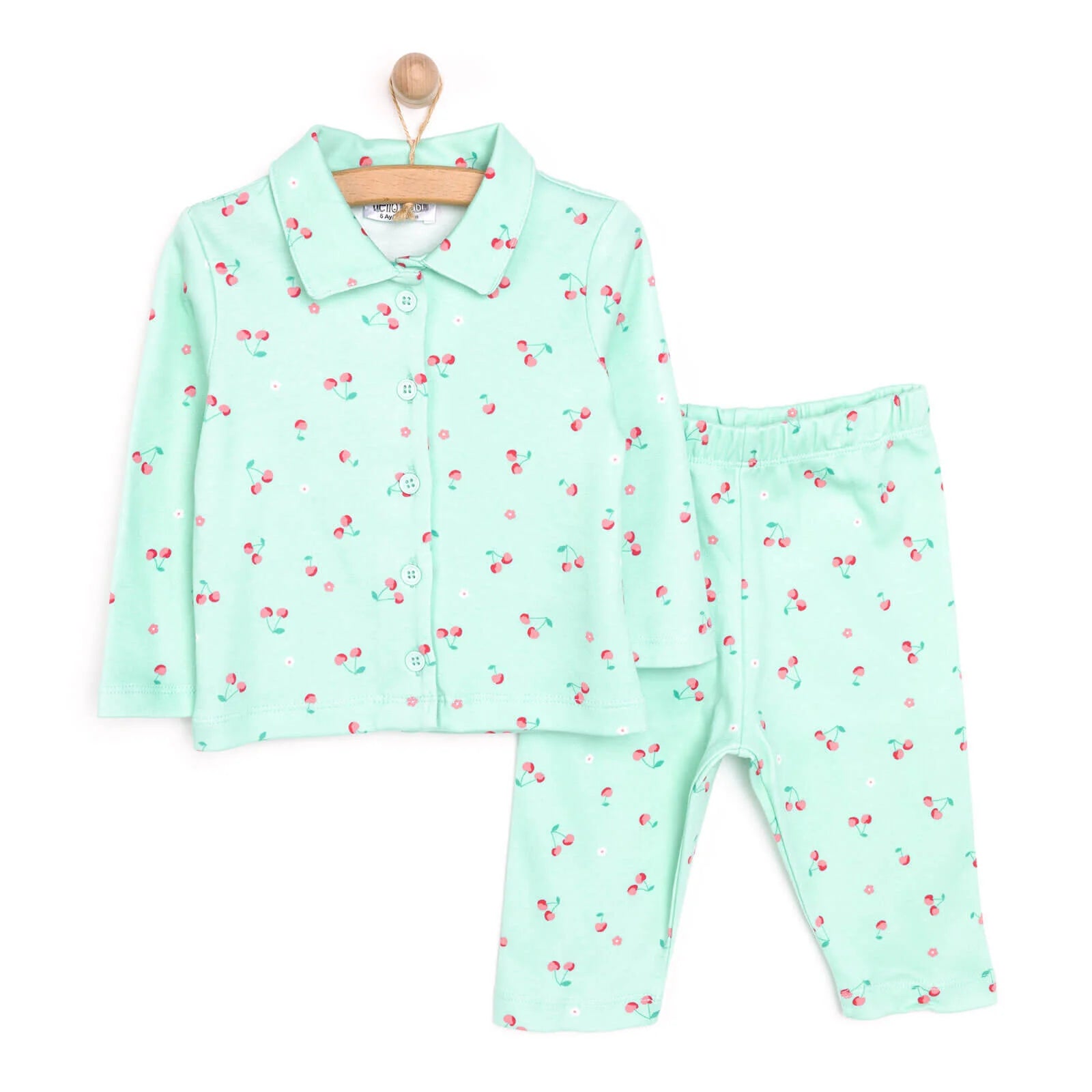 HelloBaby Baby Girl Pyjamas Set - Mint - ebebek - Black Friday
