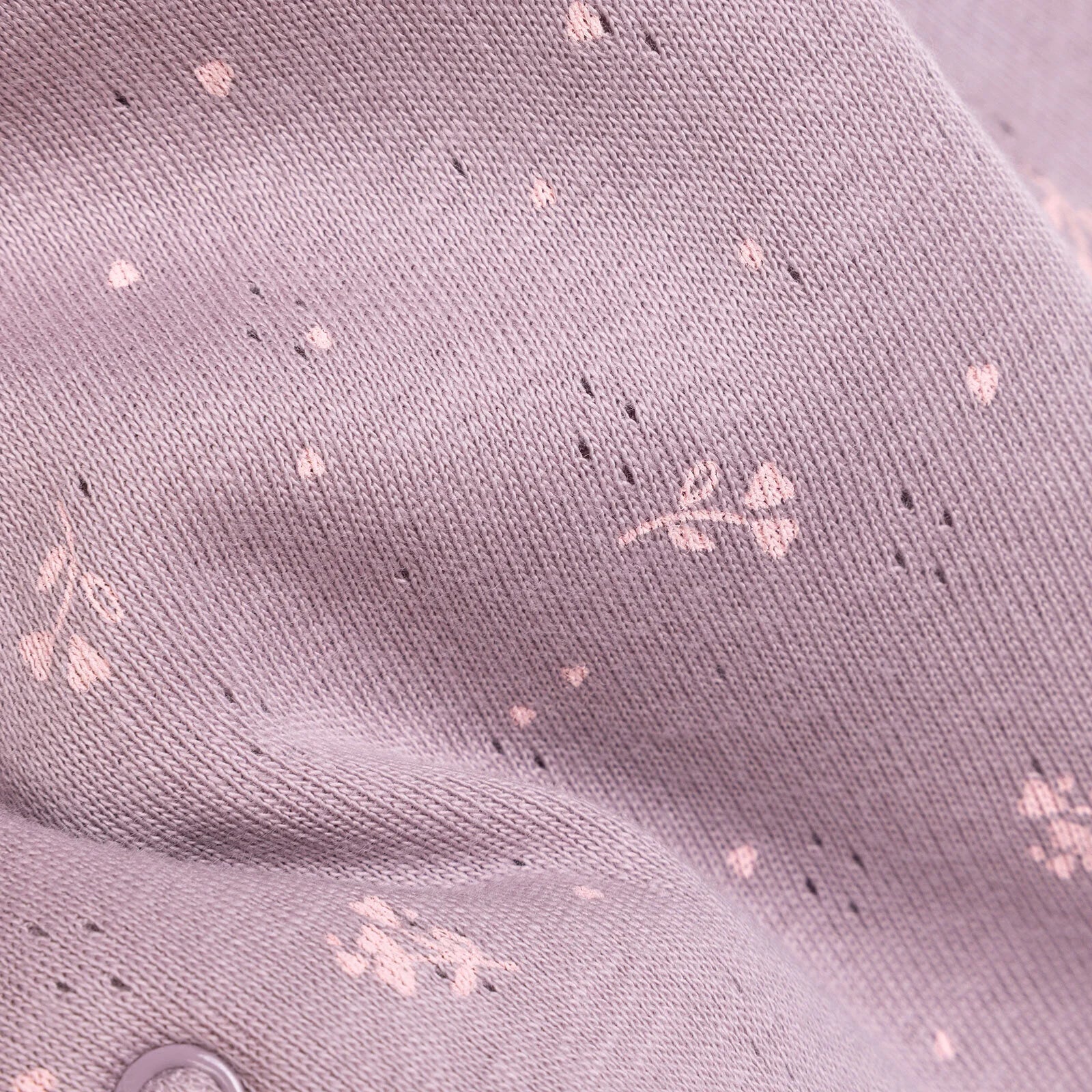 Bebetto Newborn Nature Footed Jumpsuit - Purple - ebebek - Black Friday