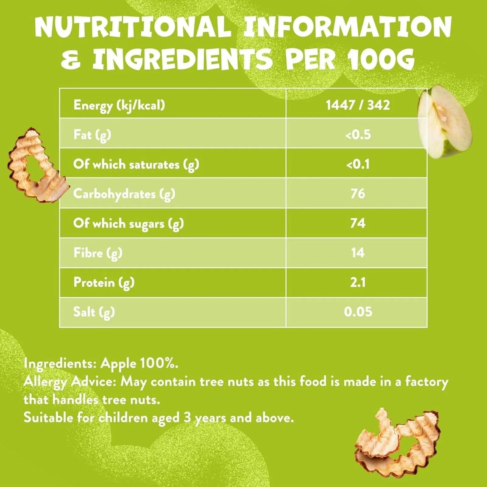 Goodies Apple Chips 3+ years 15g - ebebek - Black Friday