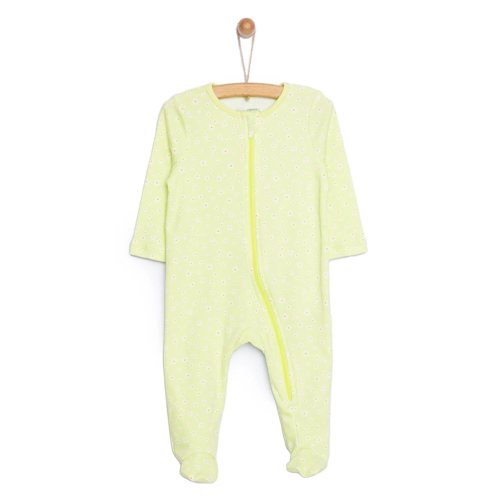 HelloBaby Footed Jumpsuit - Green - ebebek - Black Friday