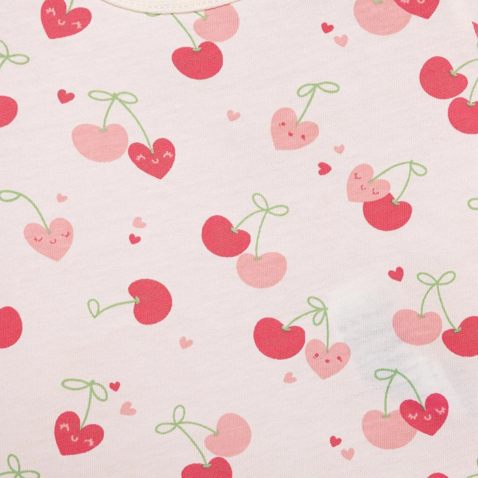 HelloBaby Basic Girl Cherries Patterned T-Shirt - Printed - ebebek - Black Friday