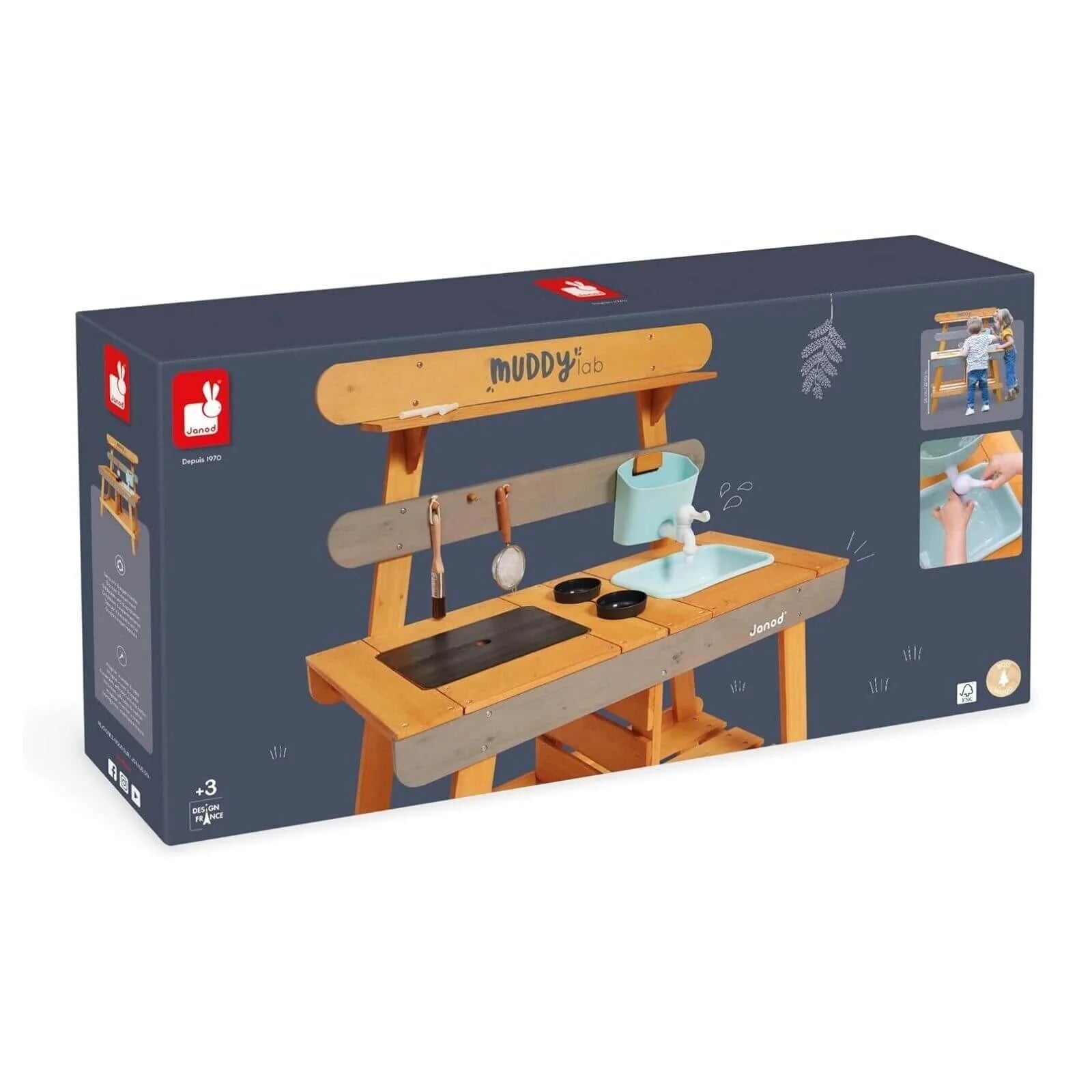 Janod Muddy Lab Outdoor Kitchen - ebebek - Black Friday