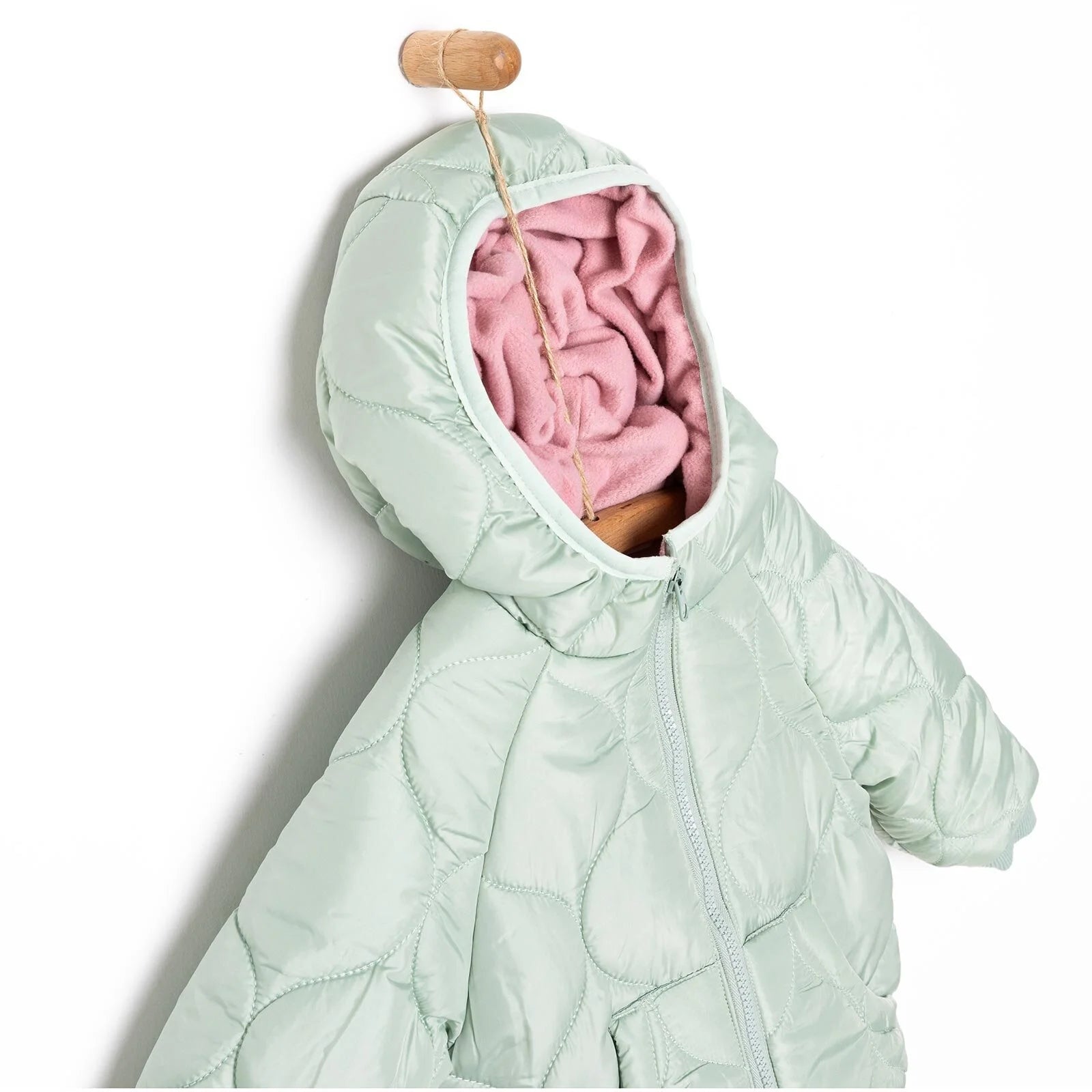 Midimod Basic Girl Quilted Coat - Multicolour - ebebek - Black Friday