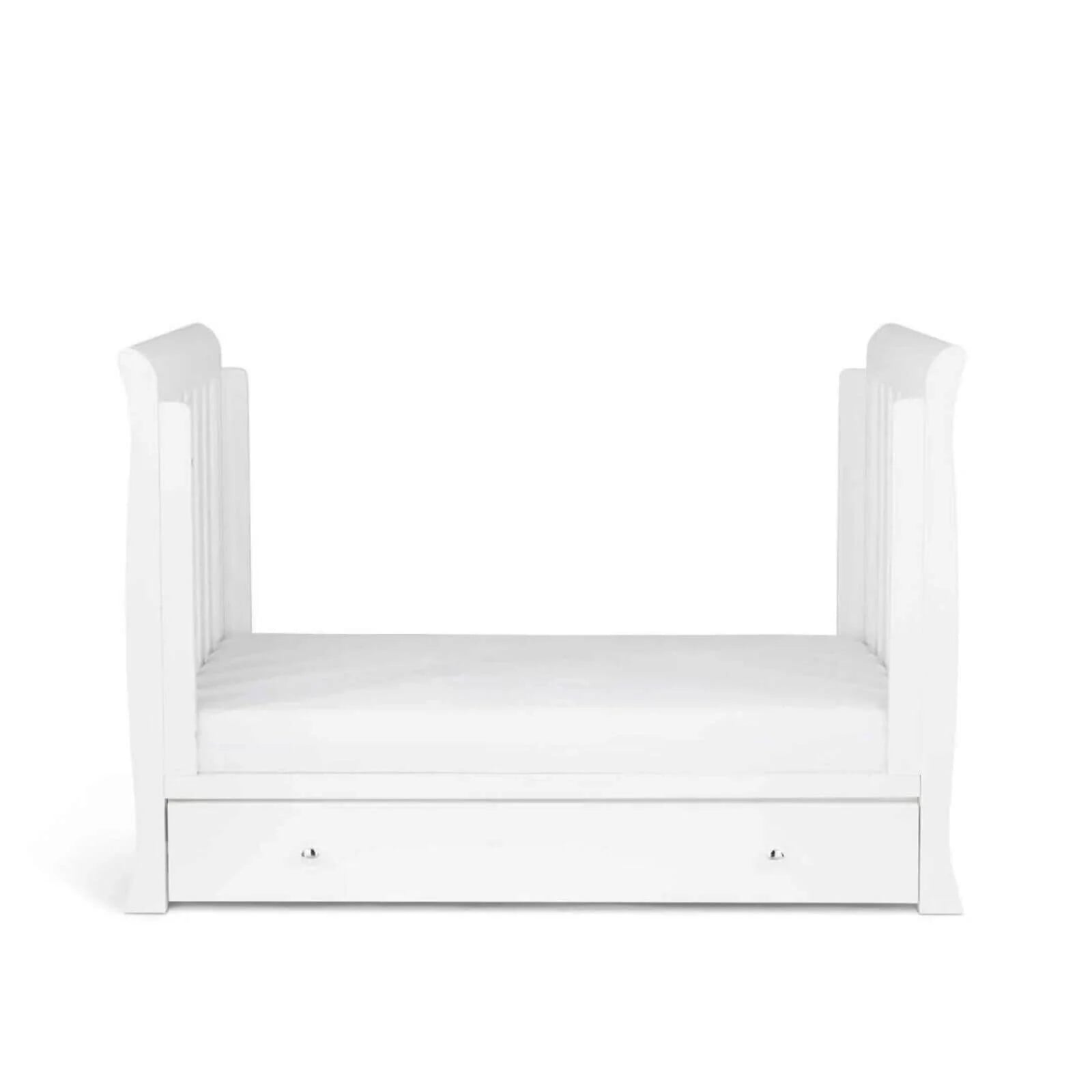 Ickle Bubba Snowdon Mini Cot Bed White - Fibre Mattress - ebebek - Black Friday