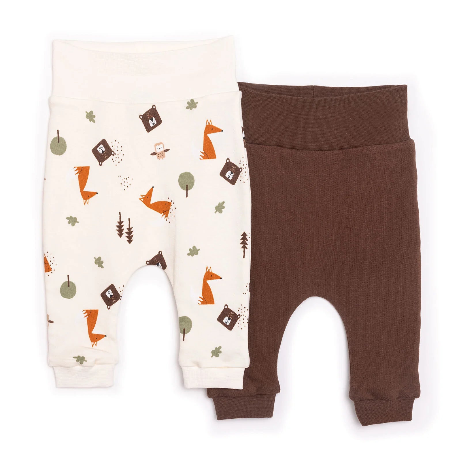 HelloBaby Baby Boy Footless Bottom 2 Pcs - Beige - ebebek - Black Friday