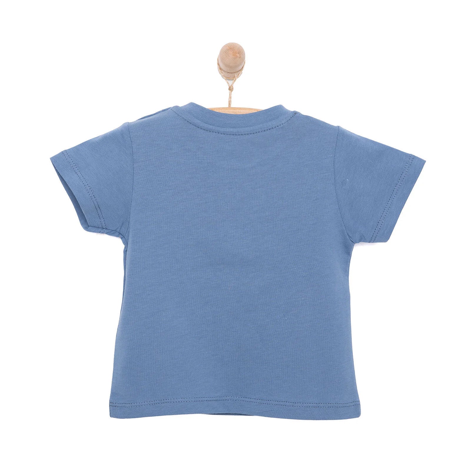 HelloBaby Baby Boy Basic Tshirt - Blue - ebebek - Black Friday