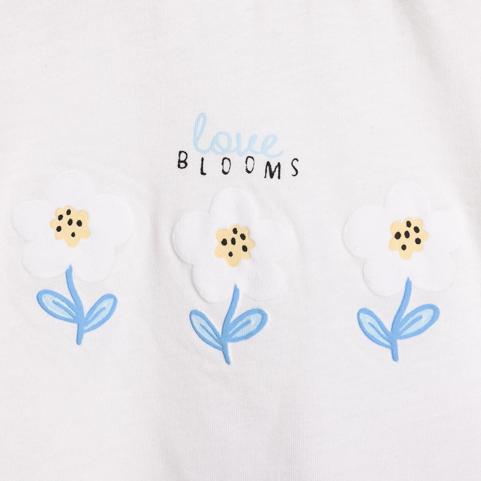 HelloBaby Daisy Girl Tshirt - Short - Ecru - ebebek - Black Friday