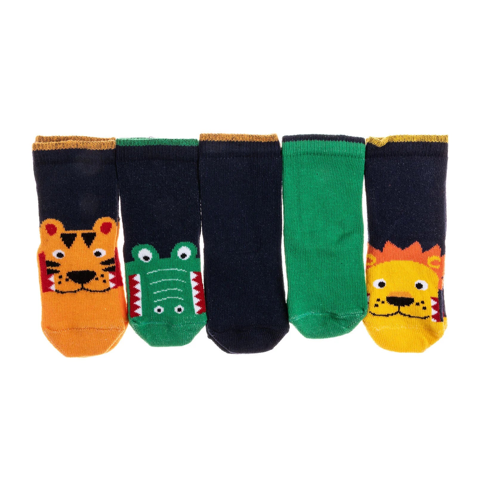 HelloBaby Baby Boy Socks 5 Pcs - Orange - ebebek - Black Friday
