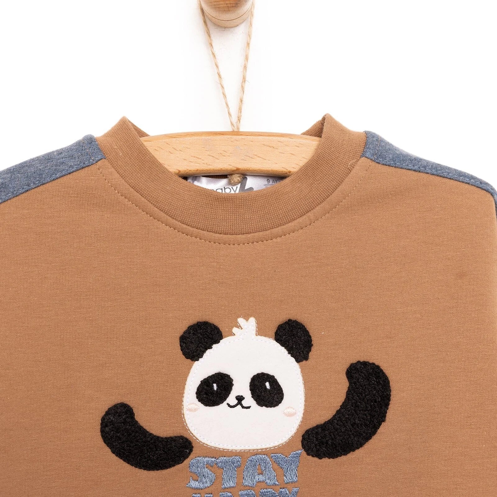 BabyZ Cool Boy Boy Sweatshirt - Pants - Brown - ebebek - Black Friday