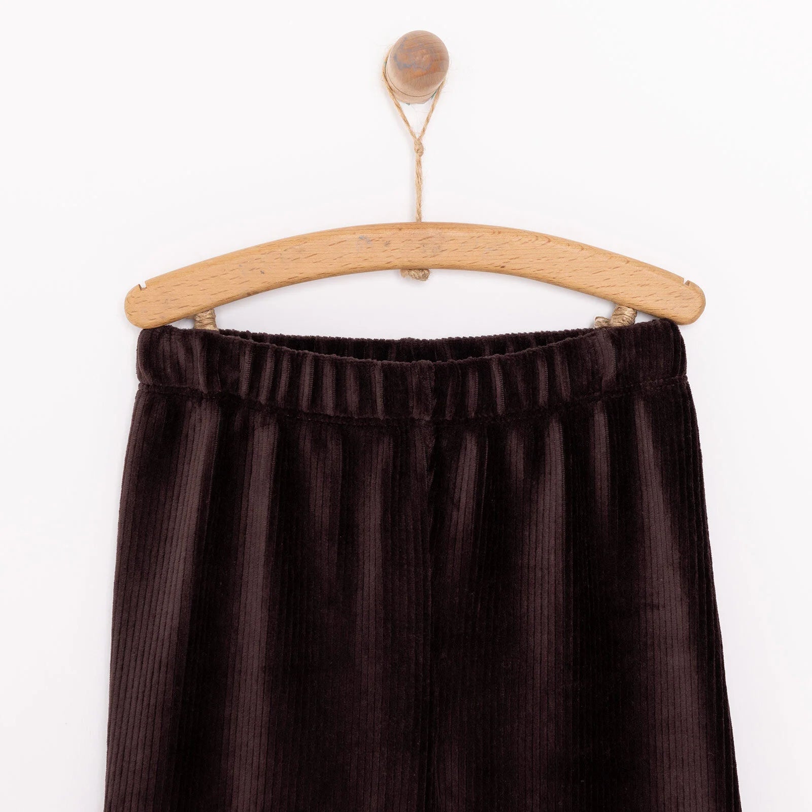 HelloBaby Basic Boy Velvet Joggers - Dark Brown - ebebek - Black Friday