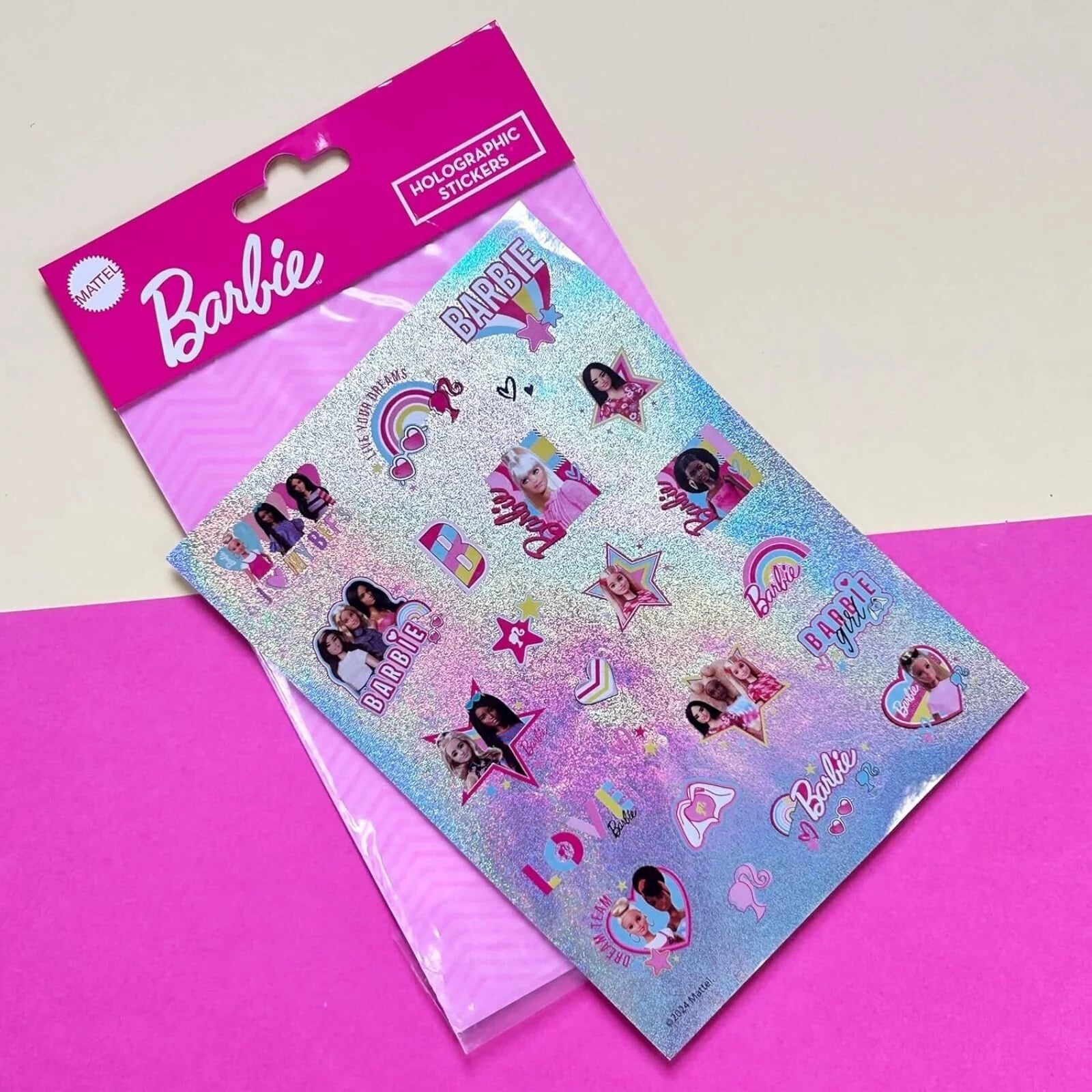 Barbie Holographic Sticker Sheet - ebebek - Black Friday