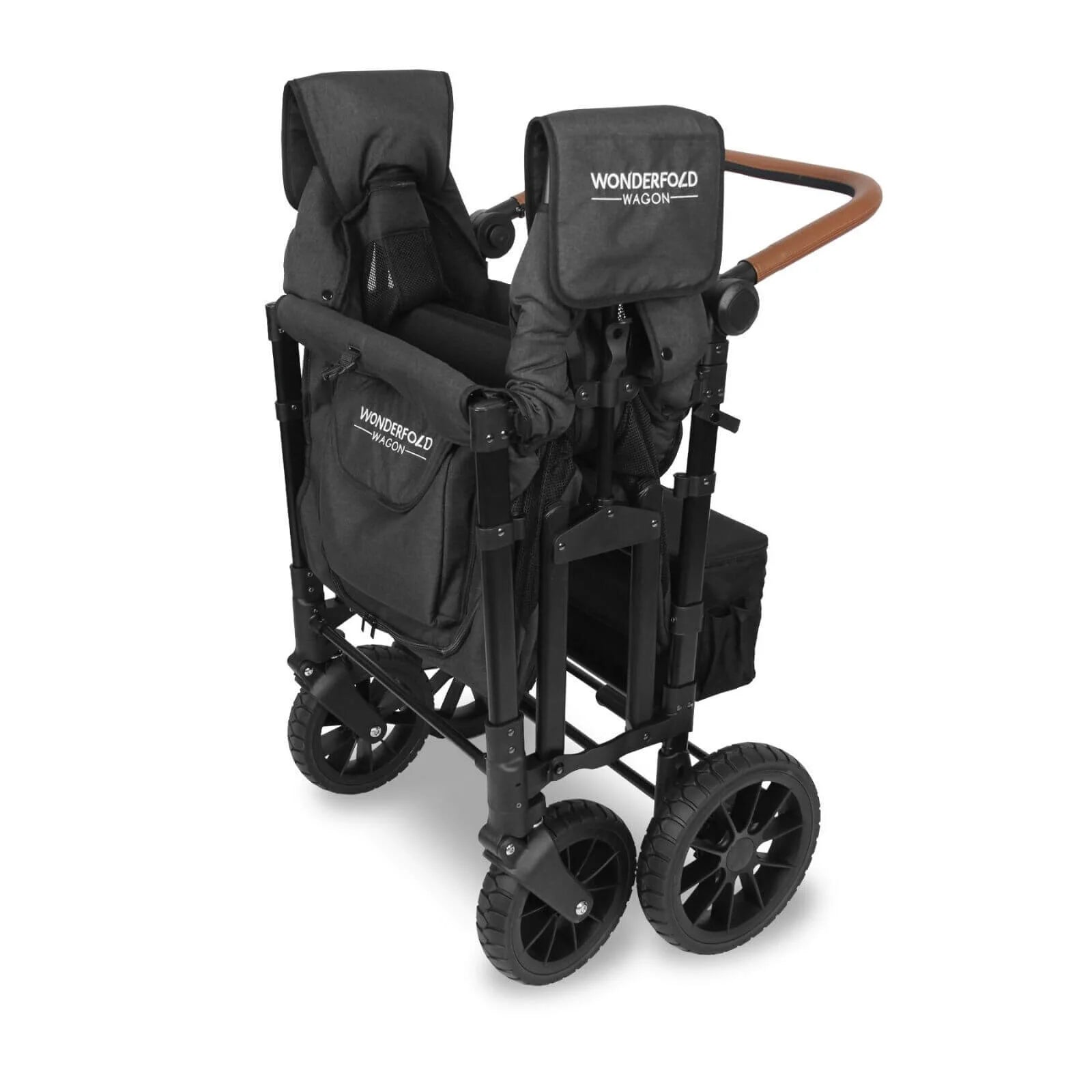 W4 Luxe Quad Stroller Wagon - Volcanic Black - ebebek - Black Friday