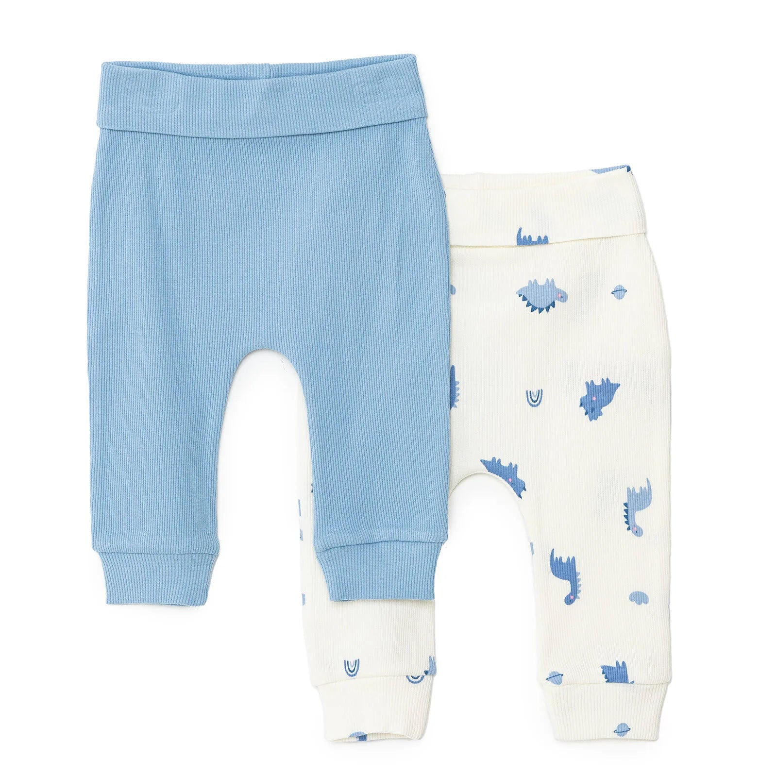 elloBaby Baby Boy 2 Pcs Leggings - Blue - ebebek - Black Friday