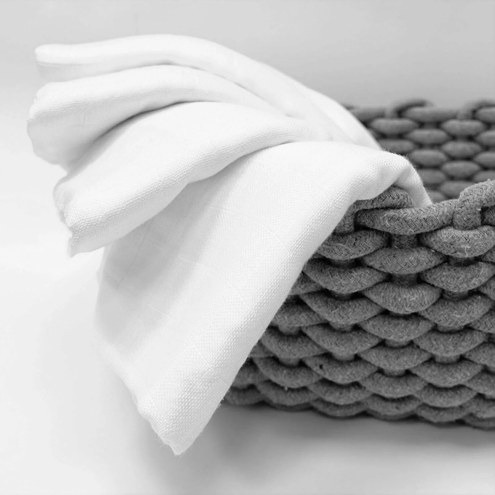 MuslinZ 6 Pack Bamboo/Organic Cotton Muslin Squares 70x70cm – White - ebebek - Black Friday