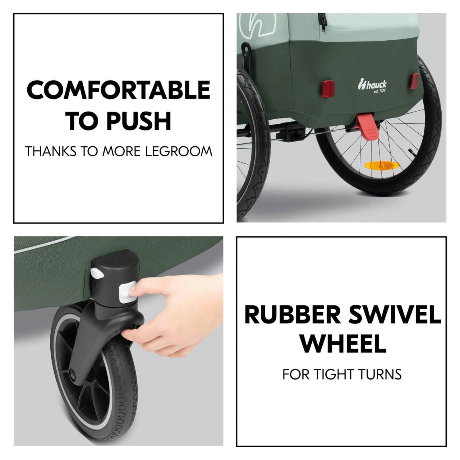 Hauck Dryk Duo Plus - Dark Green - ebebek - Black Friday