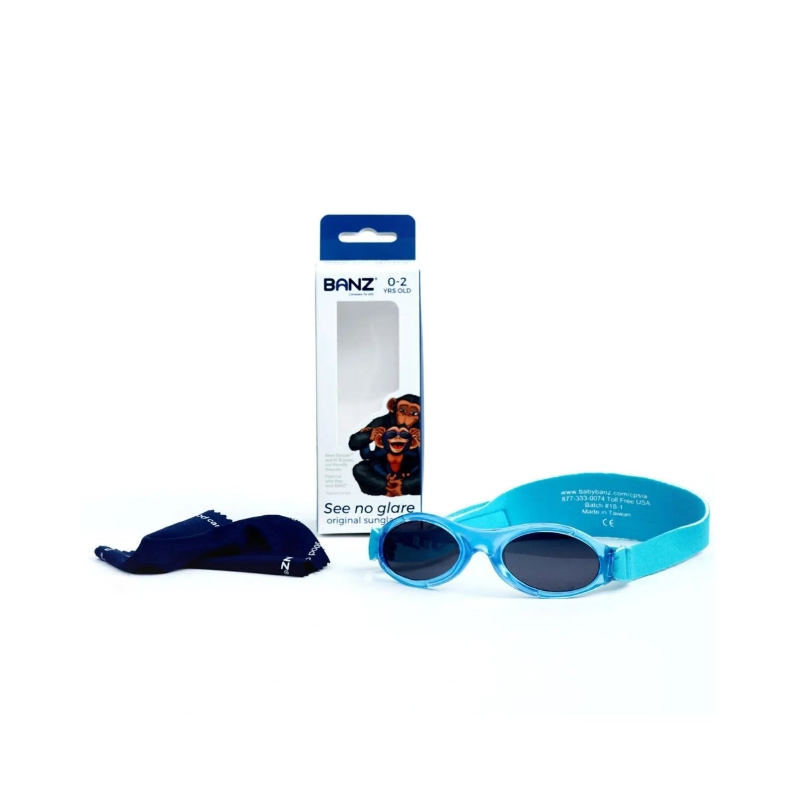 Baby Banz Bubzee Sunglasses 0 - 2 yrs - Lagoon Blue - ebebek - Black Friday