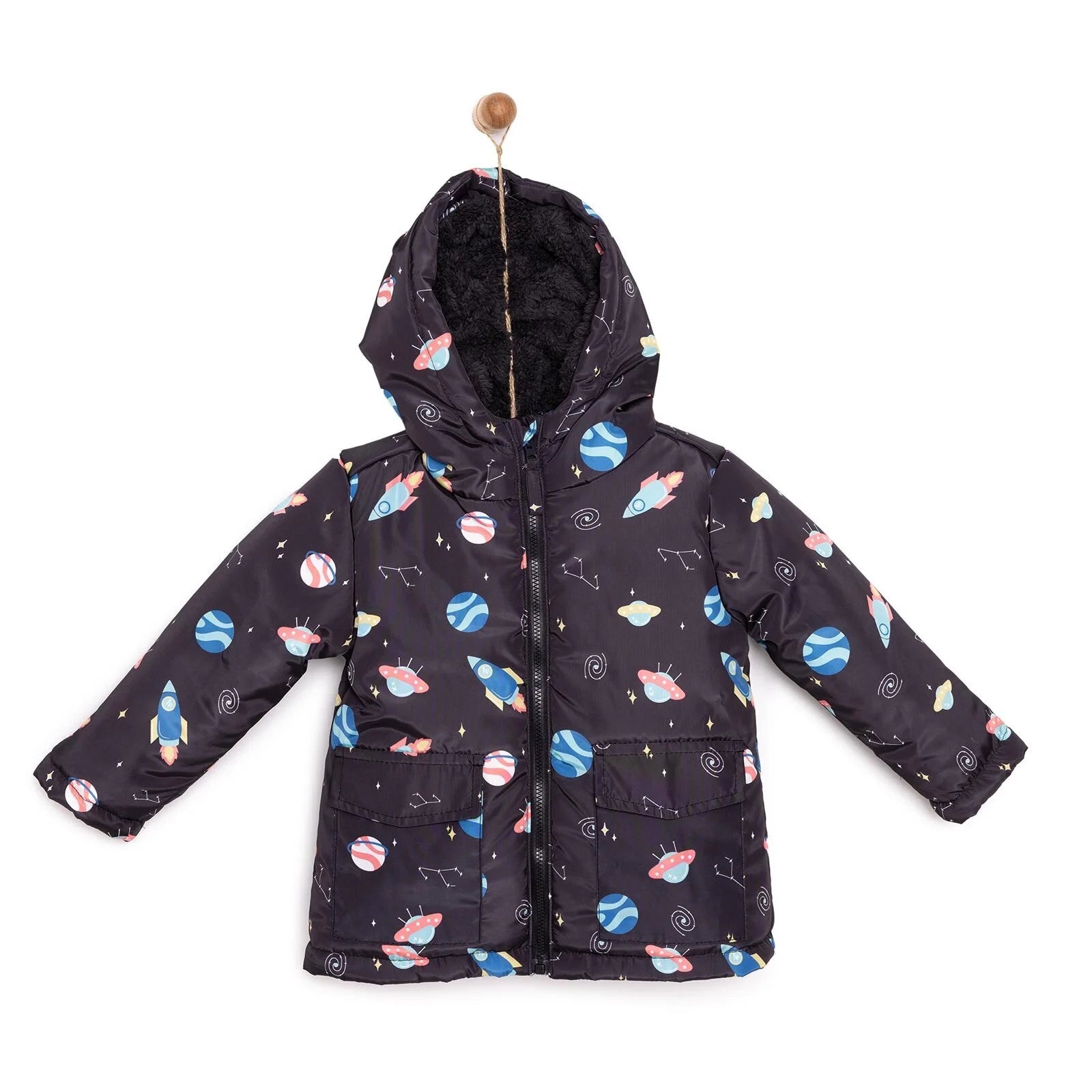 HelloBaby Boy Metered Printed Coat - Printed - ebebek - Black Friday