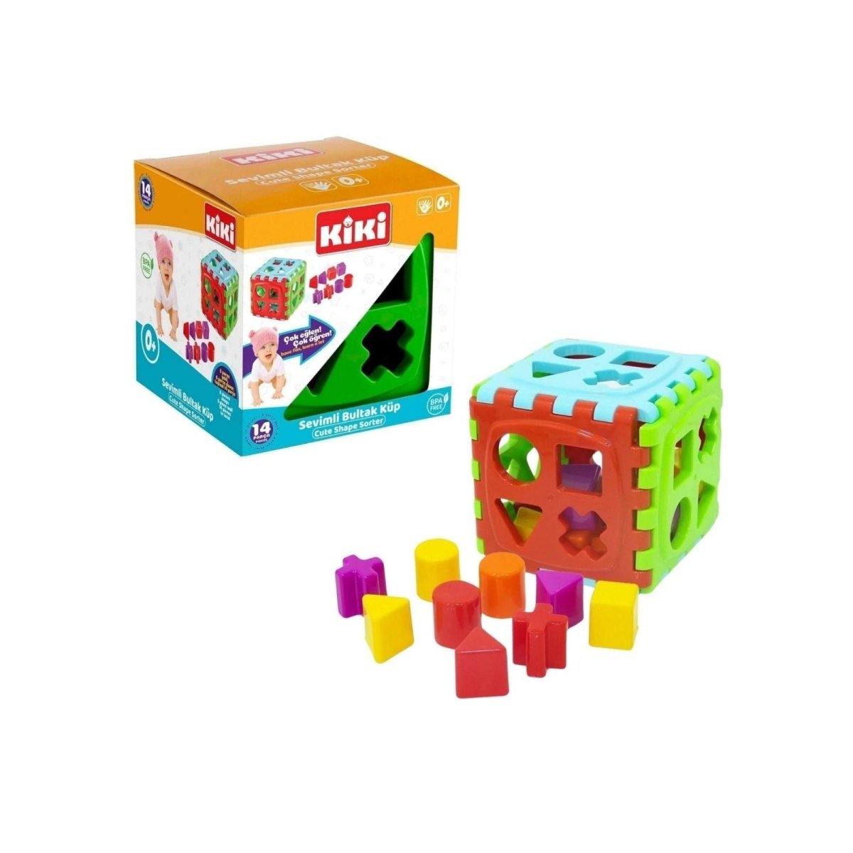 Kiki Cute Shape Sorter - ebebek - Black Friday