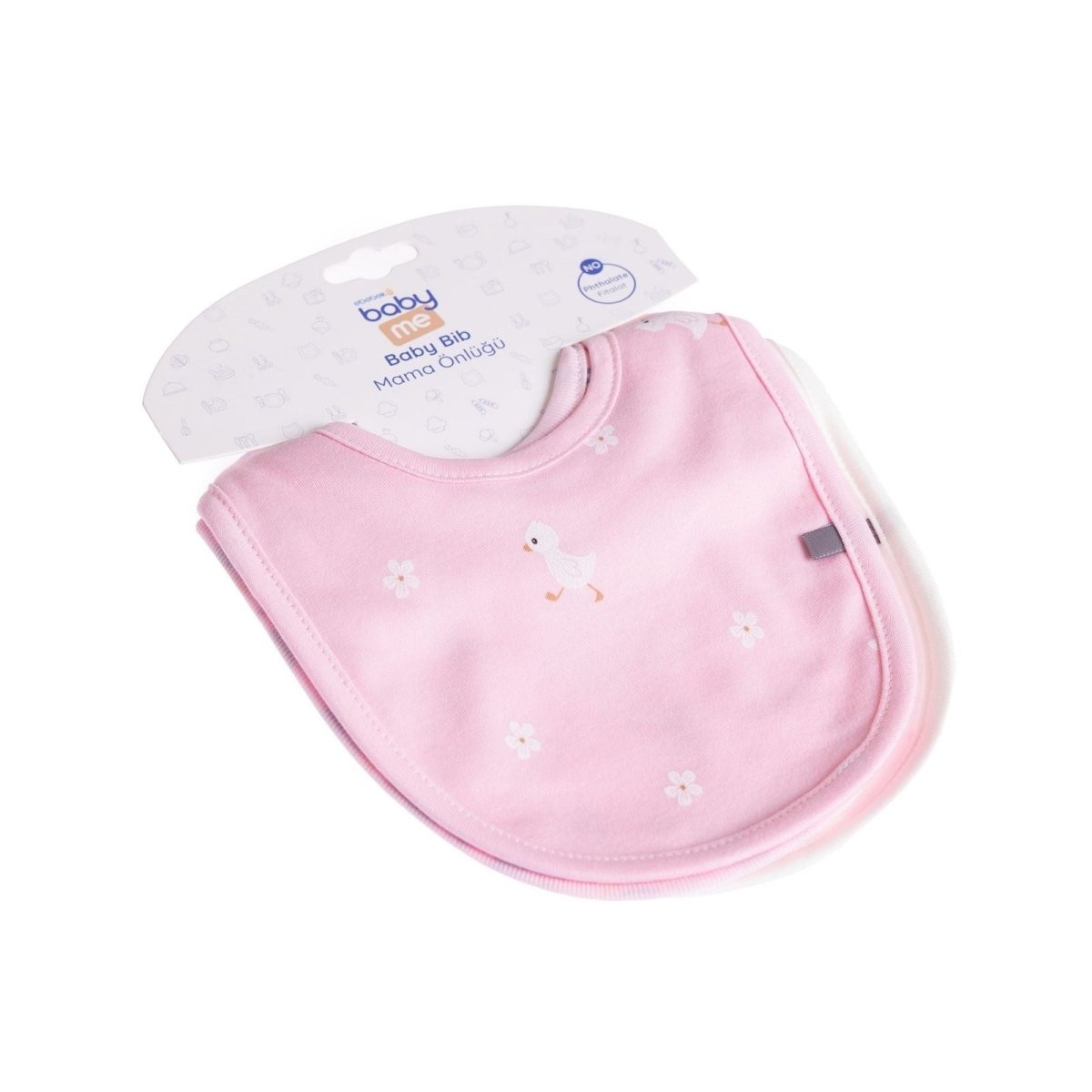 baby me Pink Baby Bib Pack of 3 - ebebek - Black Friday