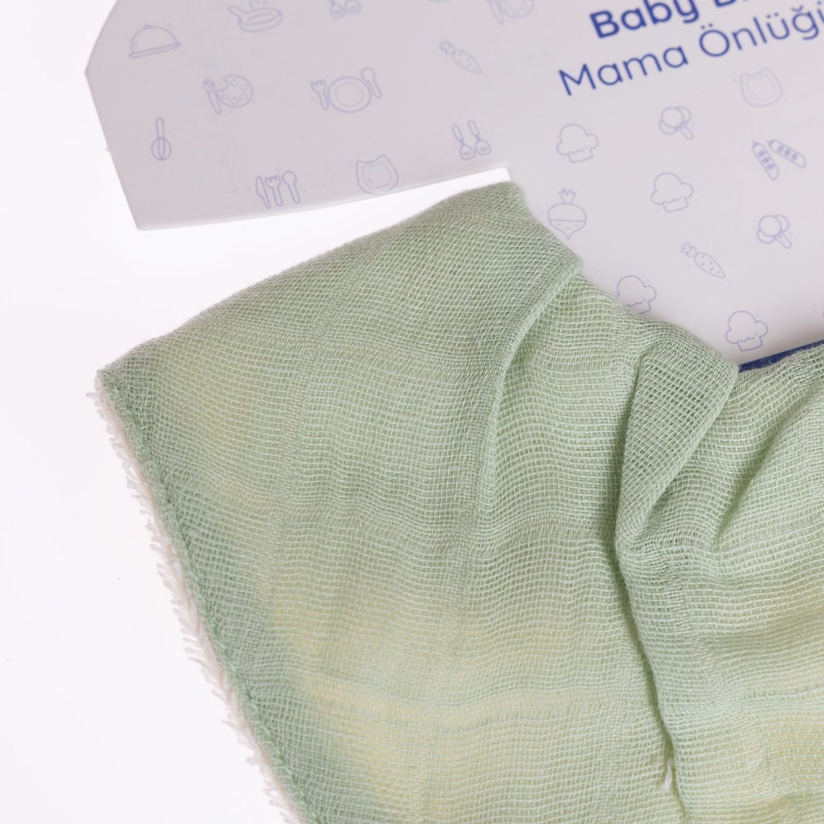 baby me Muslin Dribble Bib Green - ebebek - Black Friday