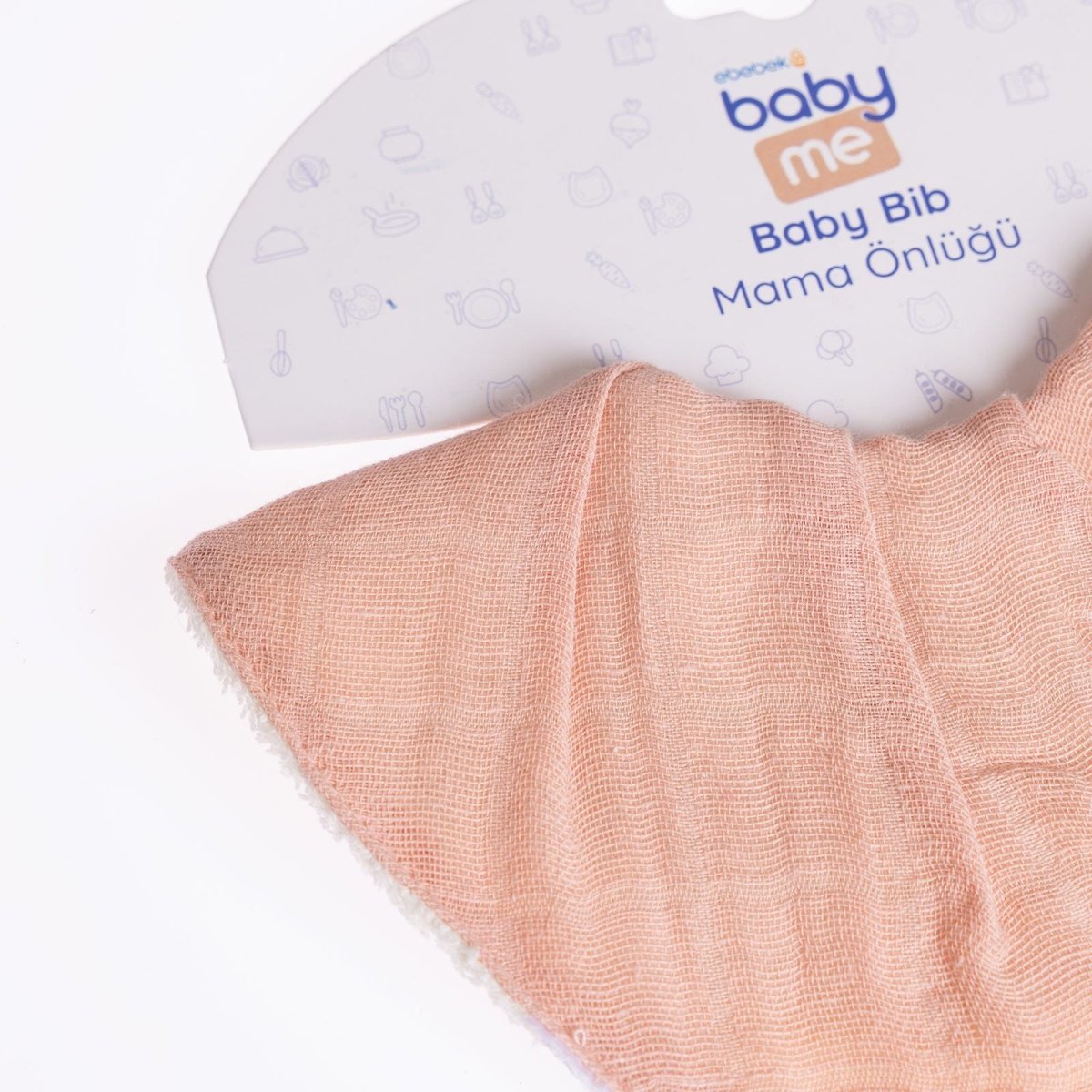 baby me Muslin Dribble Bib Blush - ebebek - Black Friday