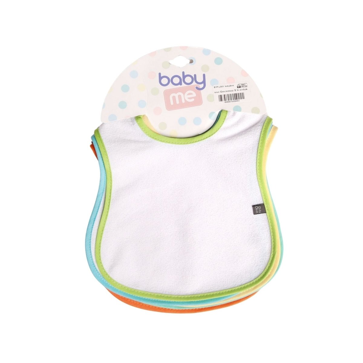 baby me Fluid Proof Baby Feeding Bib Pack of 5 - ebebek - Black Friday