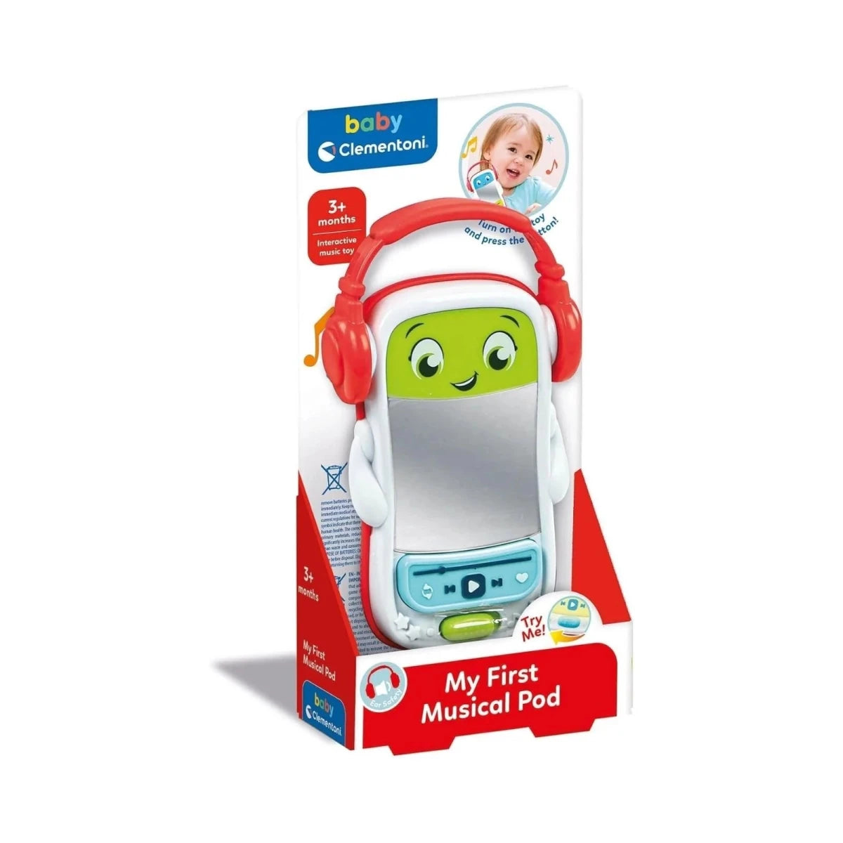 Baby Clementoni My First Musical Pod - ebebek