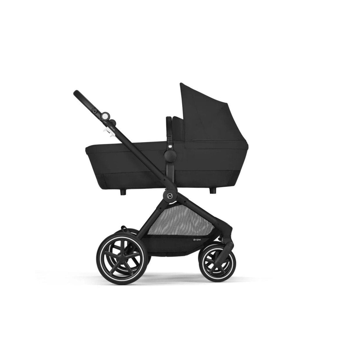 Cybex EOS Lux Silver 2 - in - 1 Pushchair - Moon Black - ebebek - Black Friday