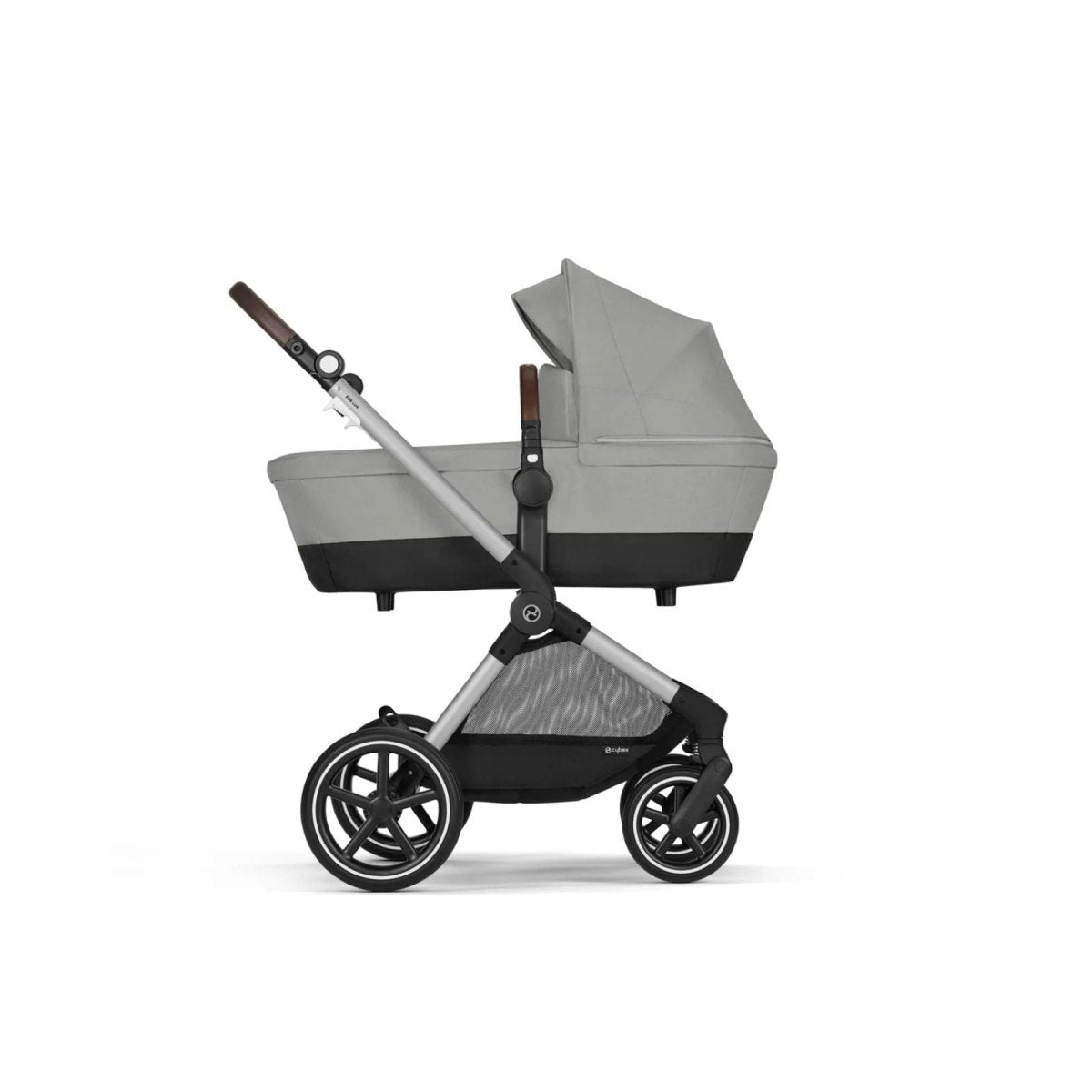 Cybex EOS Lux Silver 2 - in - 1 Pushchair - Stone Grey - ebebek - Black Friday